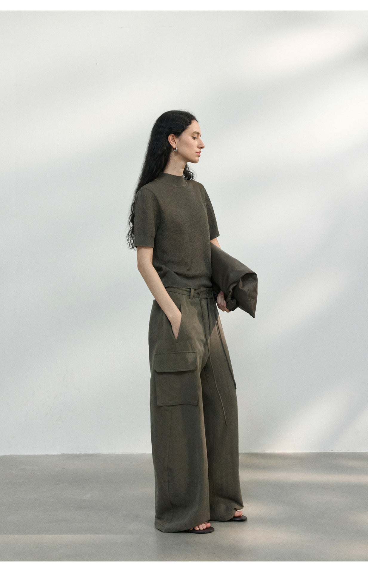 Sheer Texture Knit Top