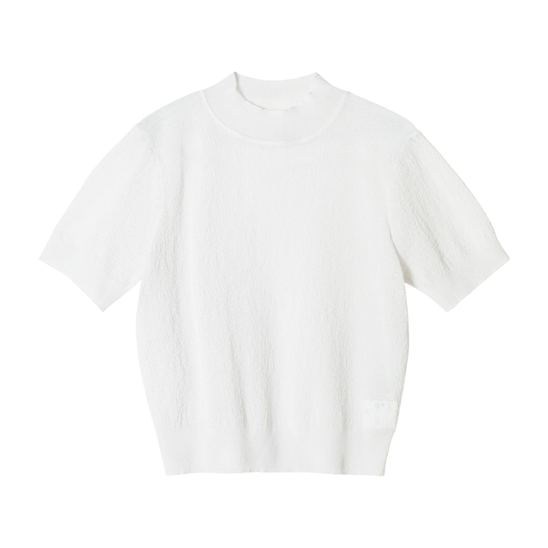 Sheer Texture Knit Top