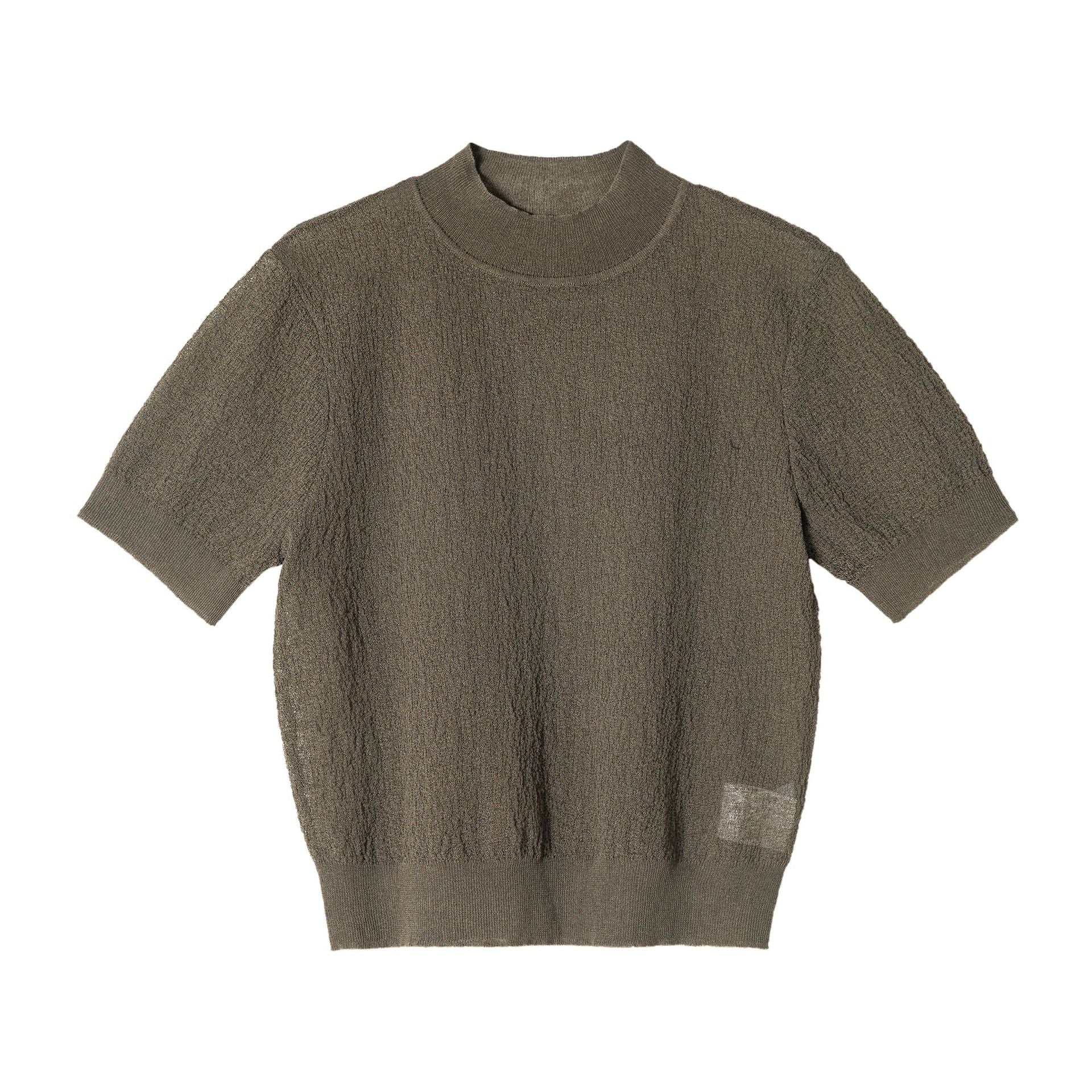 Sheer Texture Knit Top