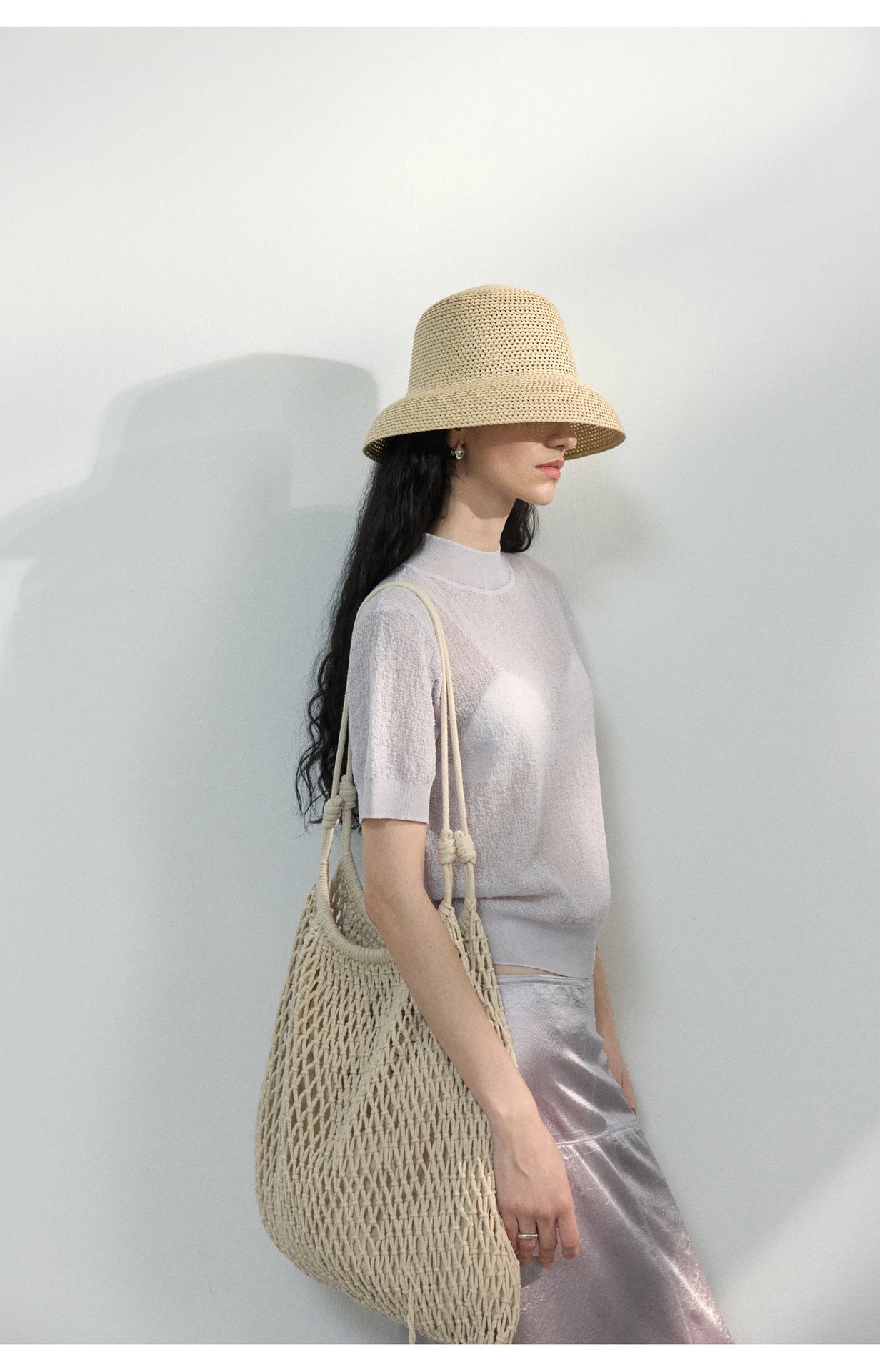 Sheer Texture Knit Top