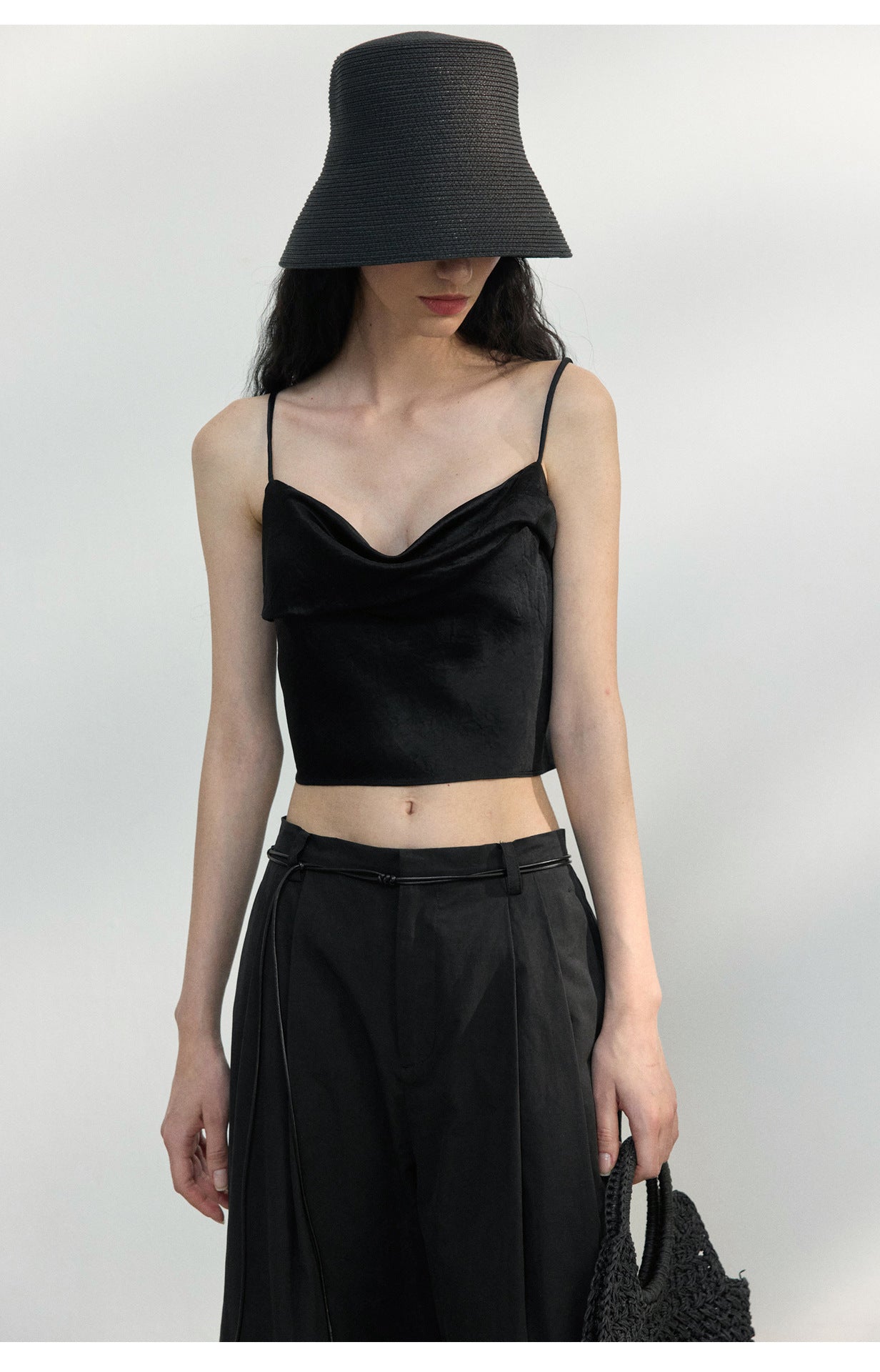 Satin Drape Cami