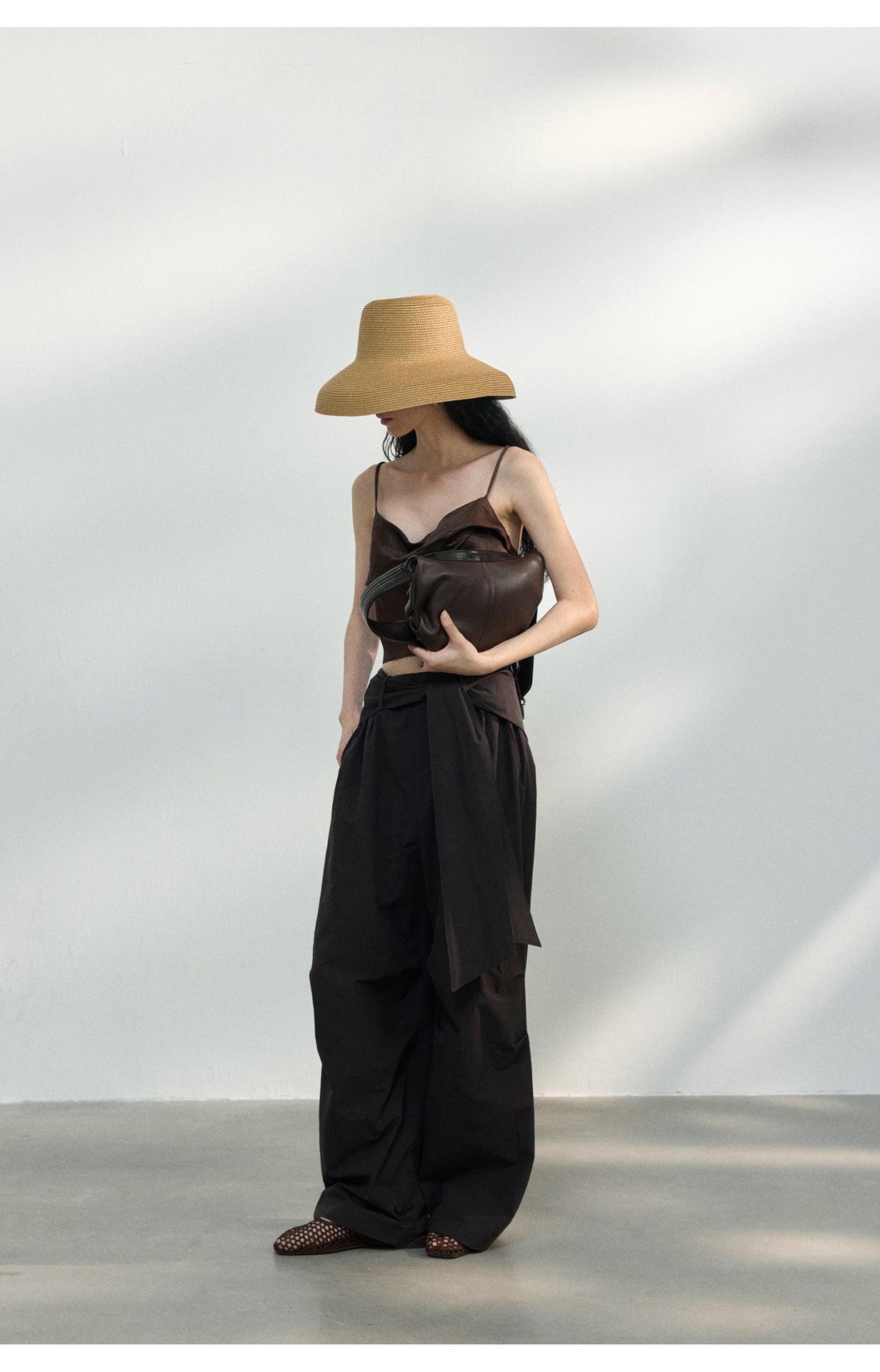 Satin Drape Cami