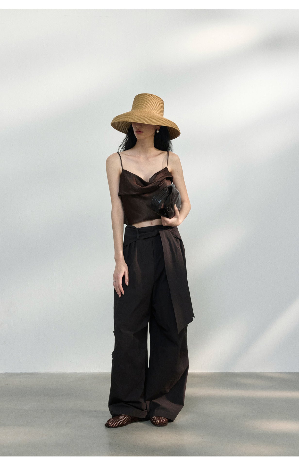 Satin Drape Cami
