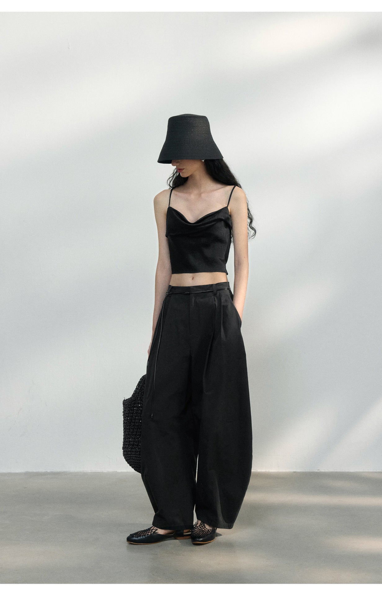 Satin Drape Cami