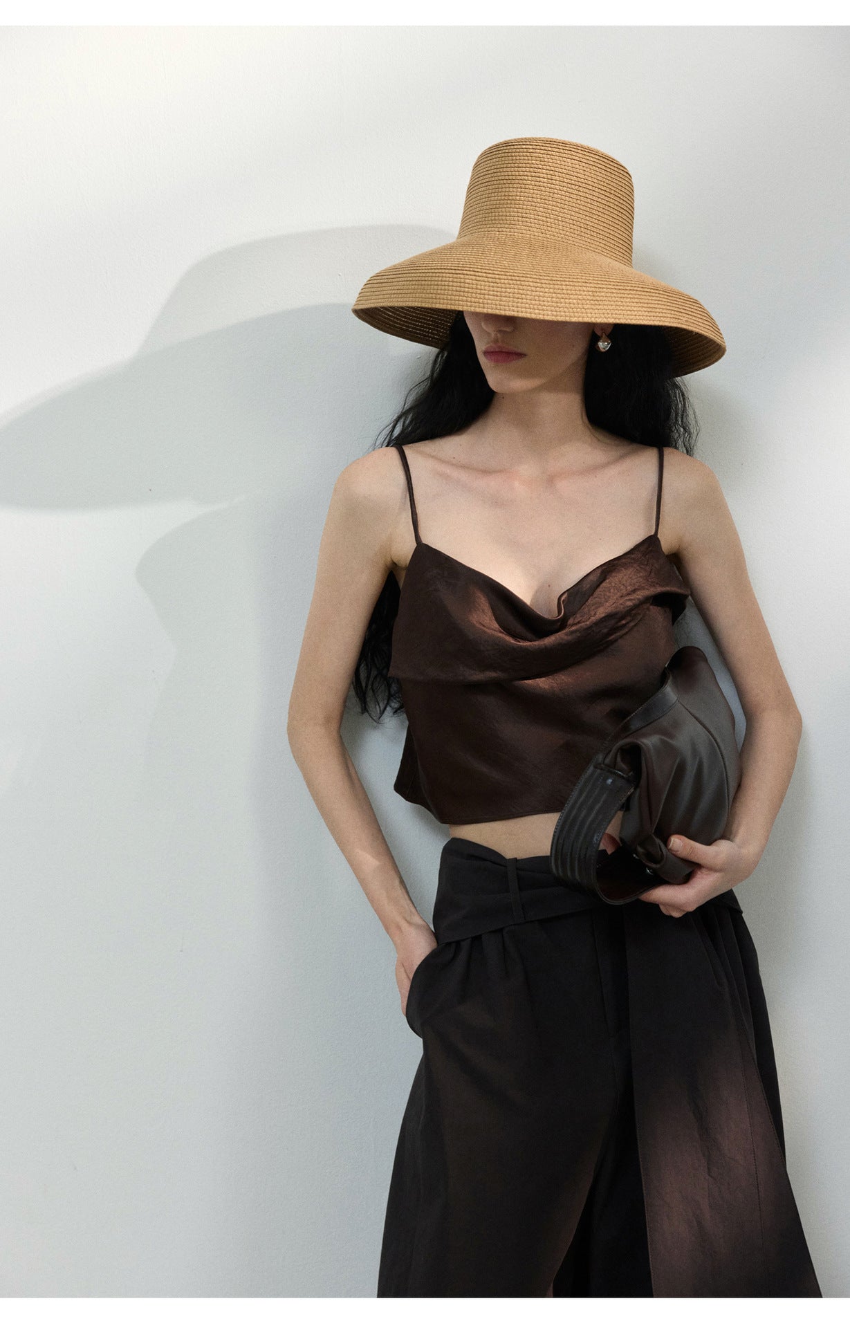 Satin Drape Cami