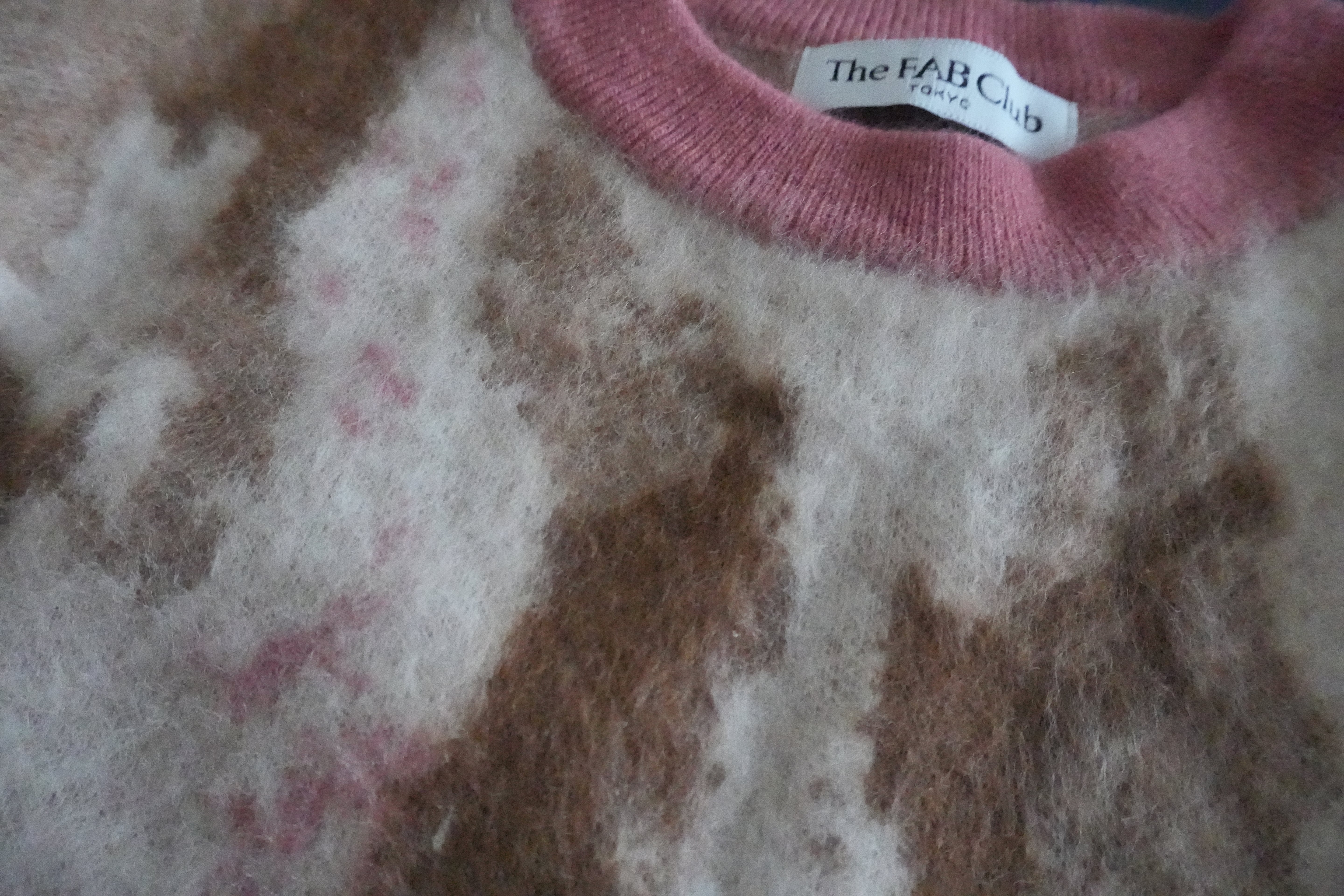 Misty wool blend knit