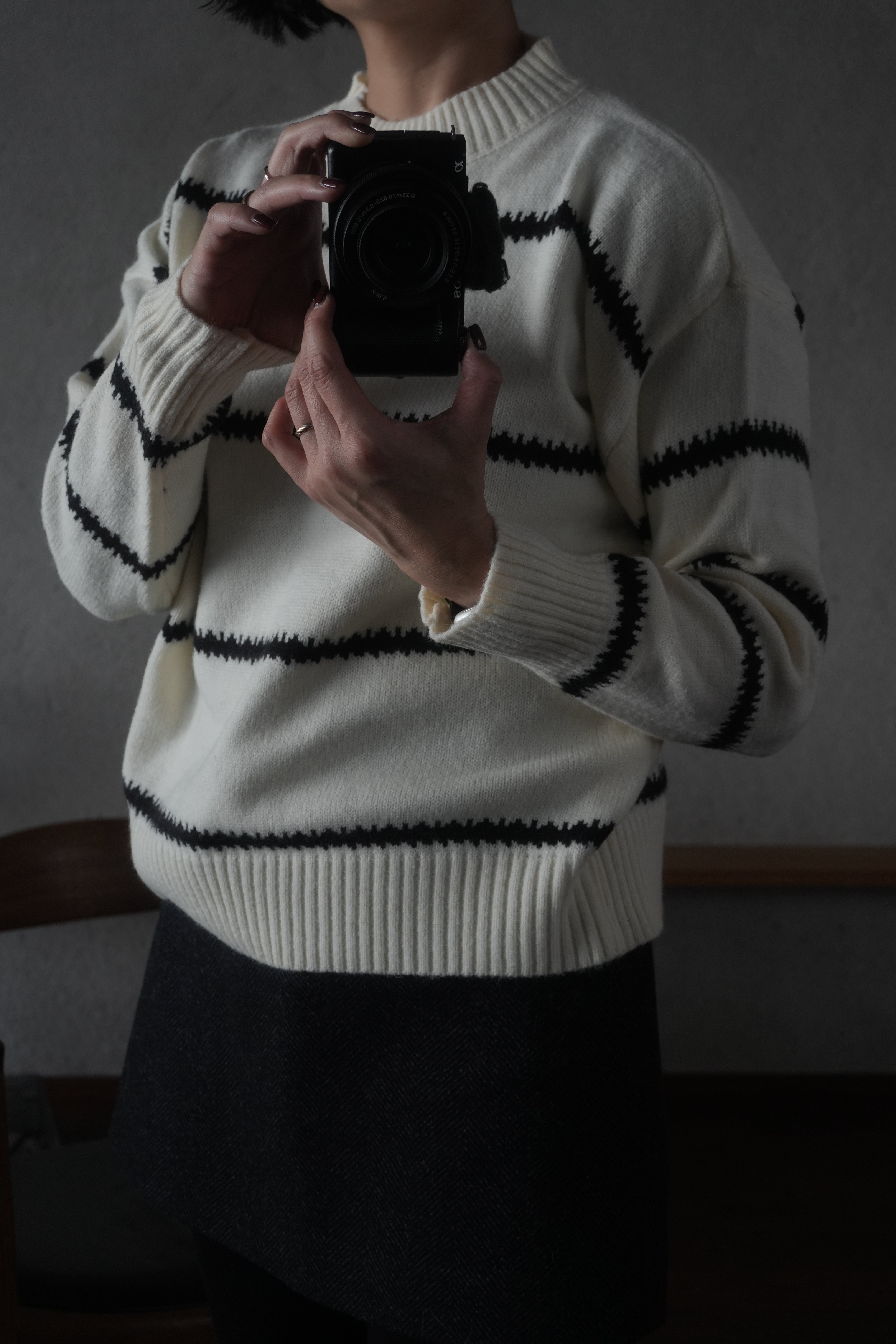 Stitch Line Knit Sweater