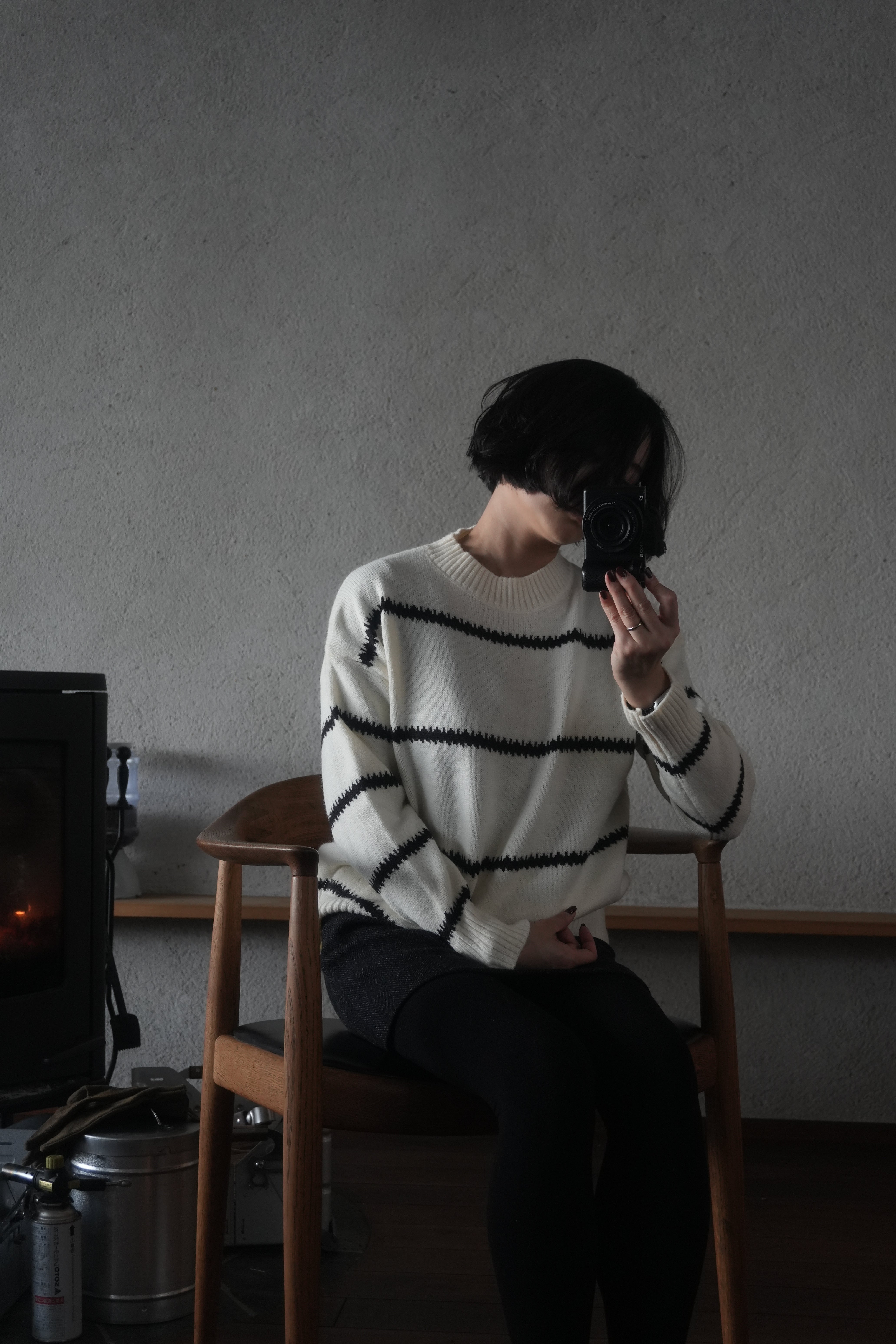 Stitch Line Knit Sweater