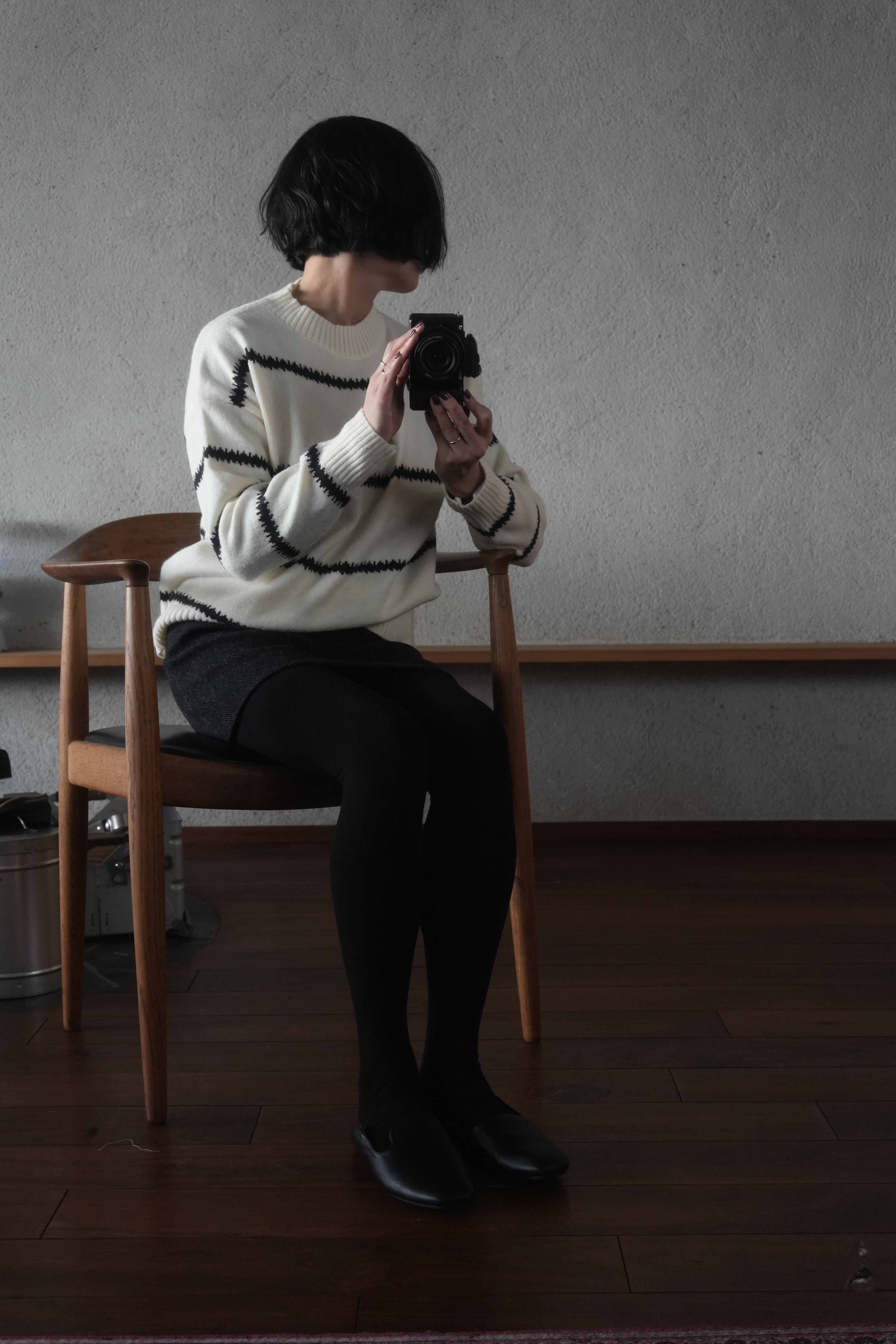 Stitch Line Knit Sweater