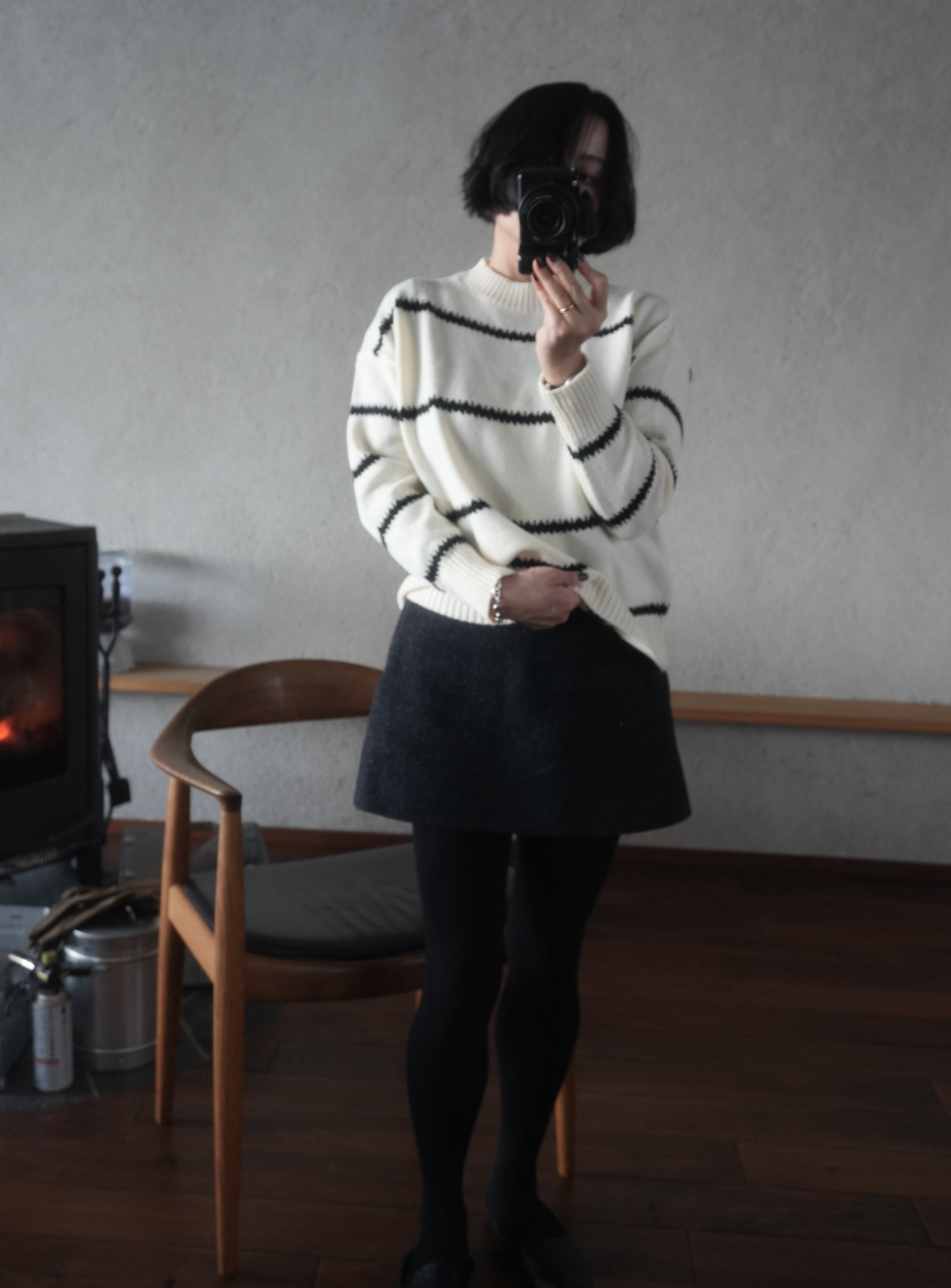 Stitch Line Knit Sweater