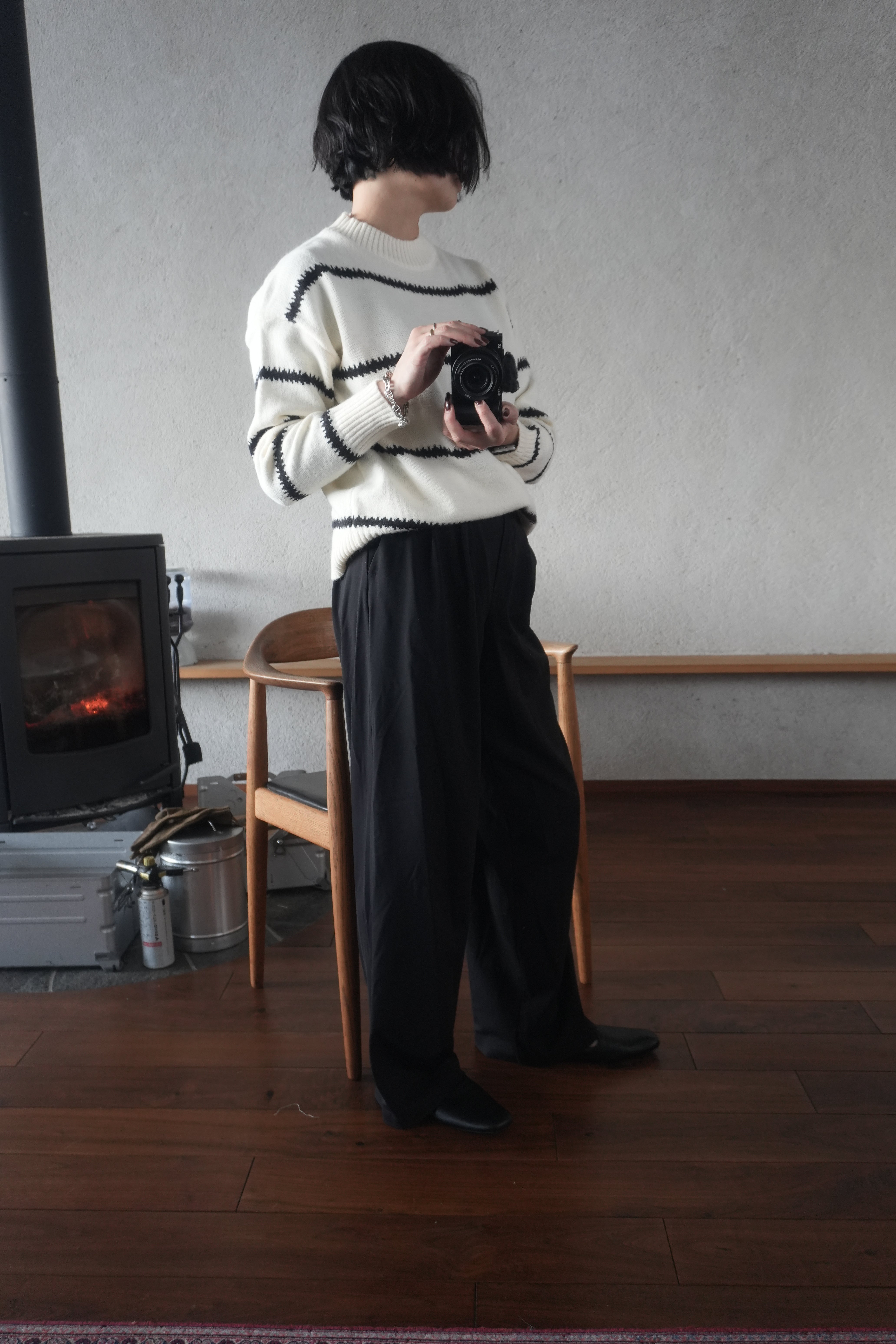 Stitch Line Knit Sweater