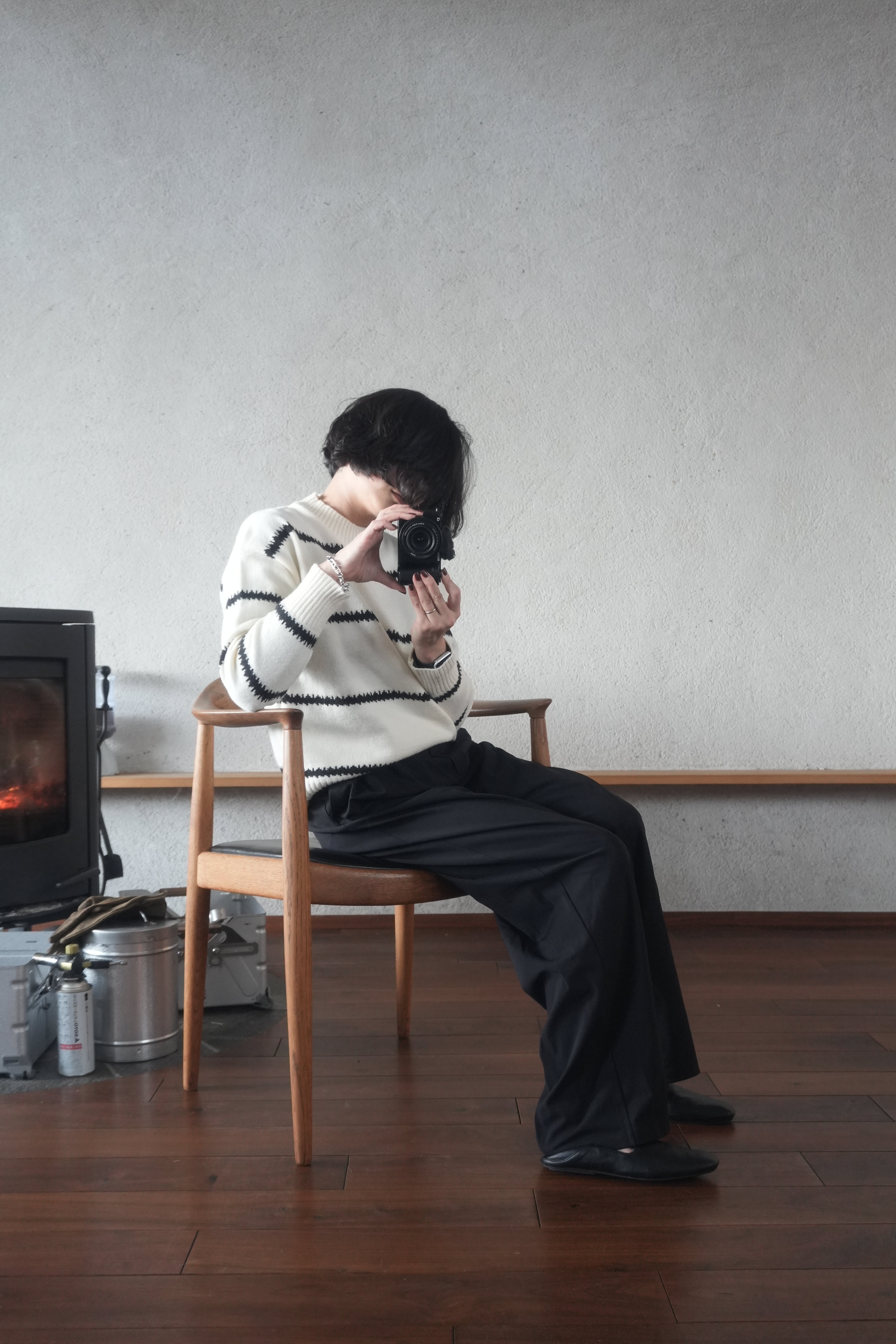 Stitch Line Knit Sweater