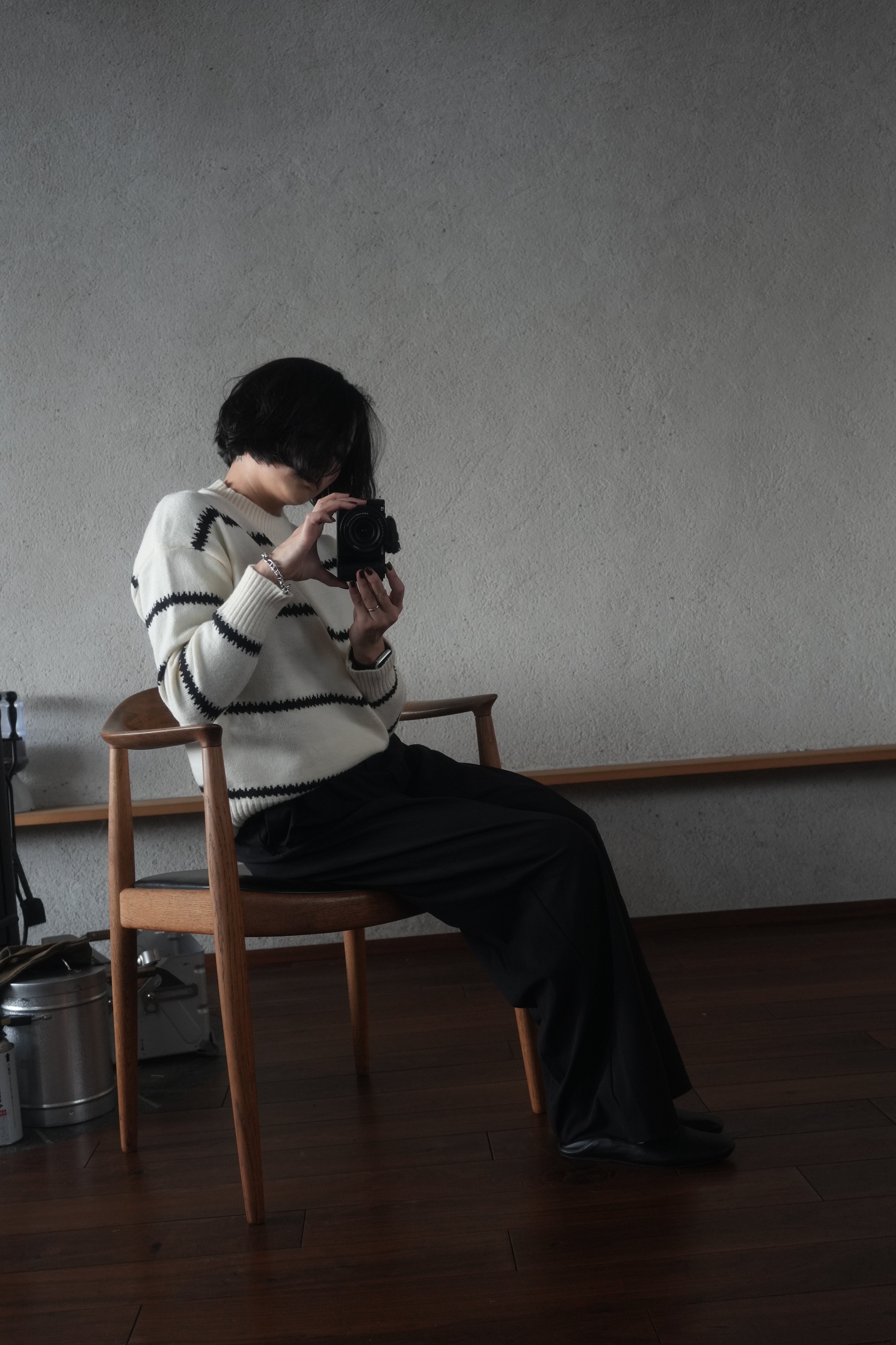 Stitch Line Knit Sweater