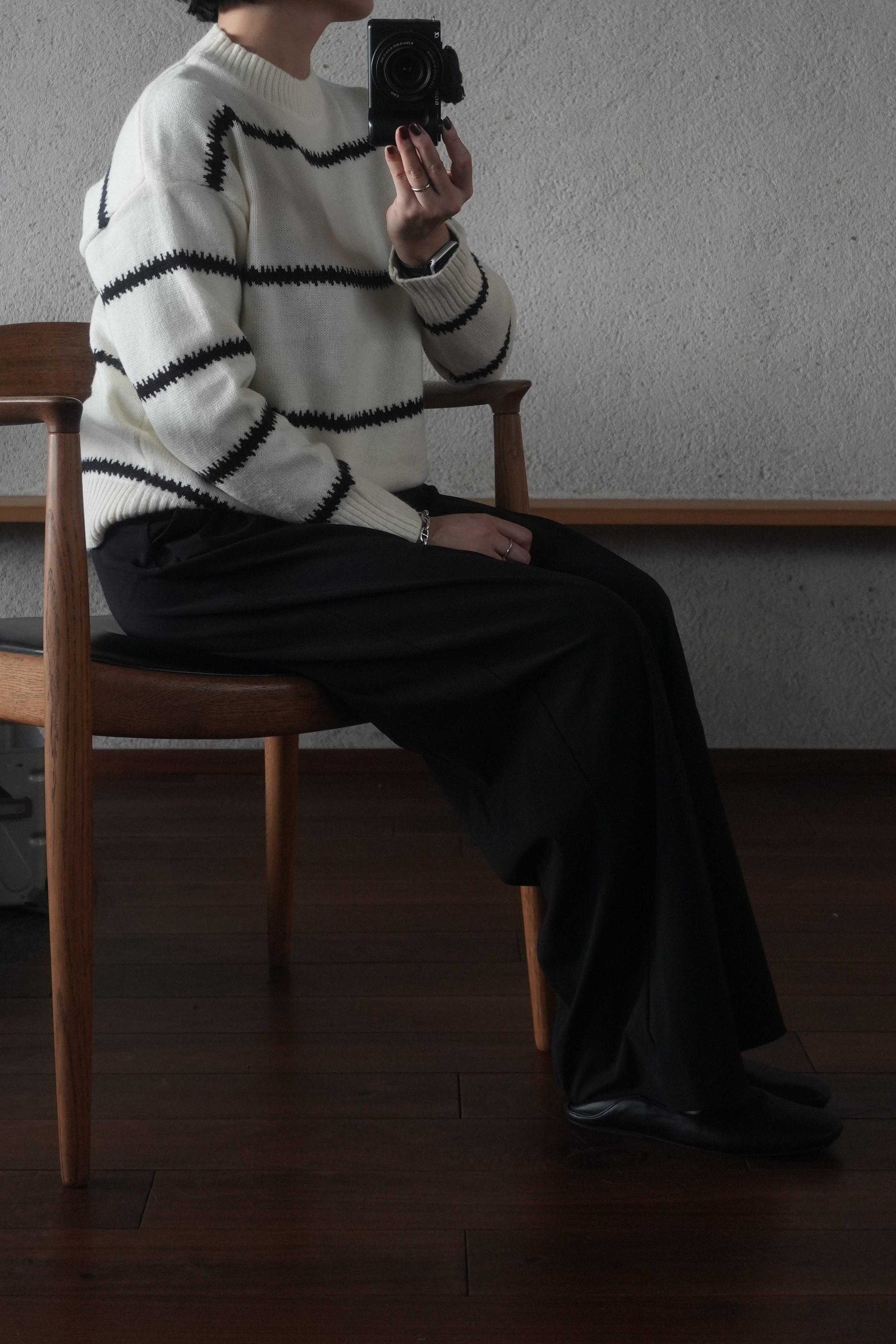 Stitch Line Knit Sweater