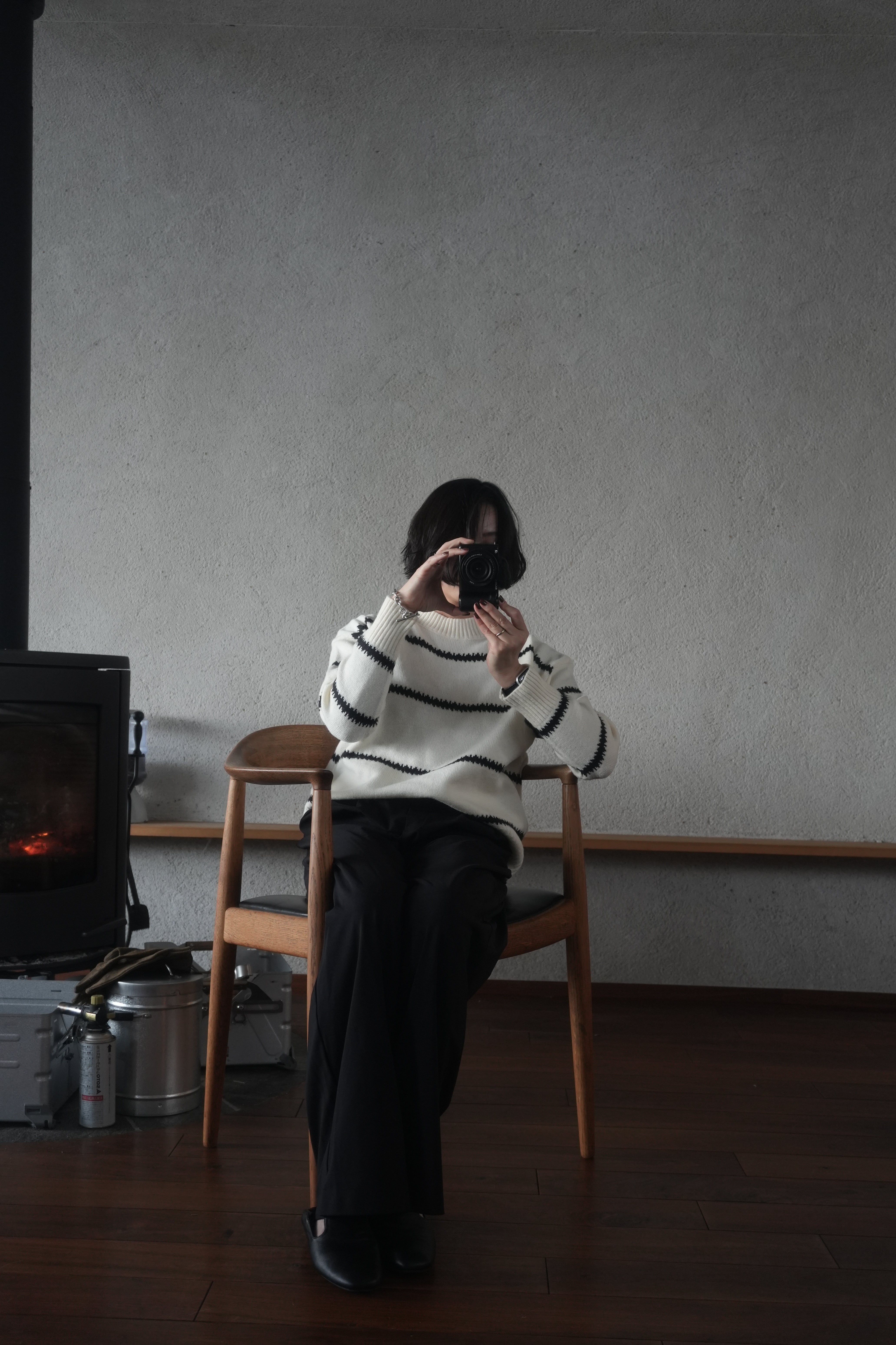 Stitch Line Knit Sweater