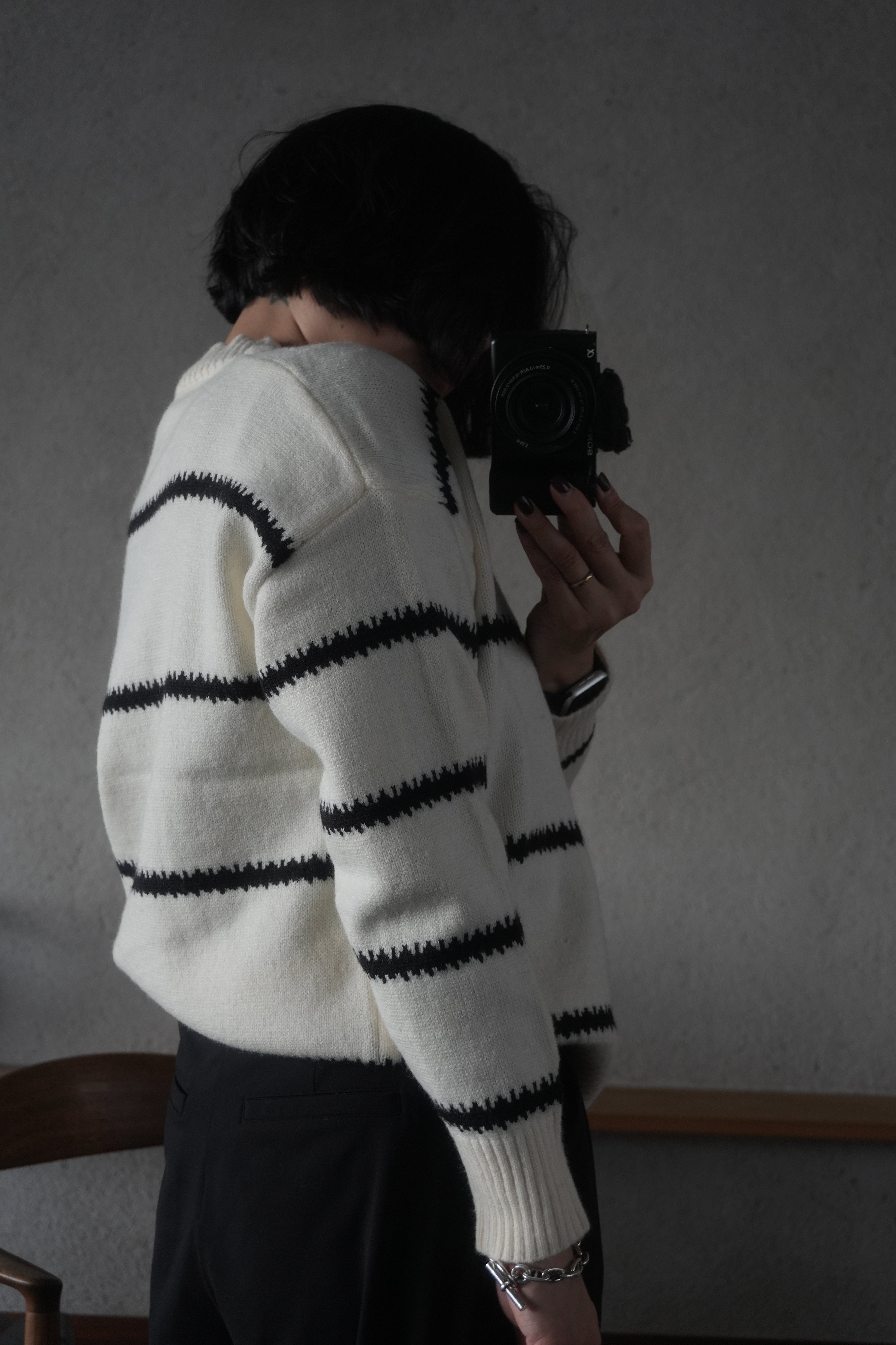 Stitch Line Knit Sweater