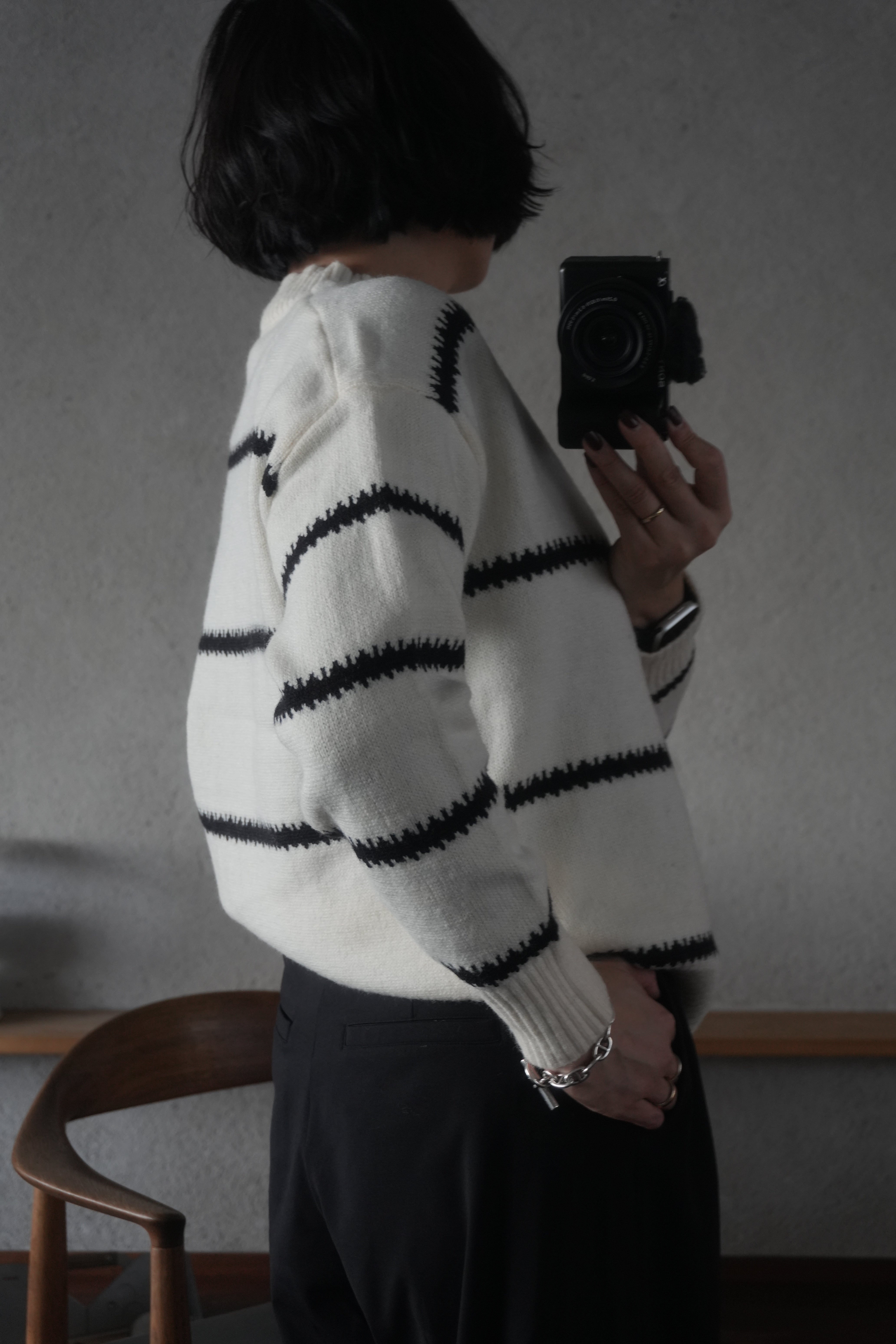 Stitch Line Knit Sweater