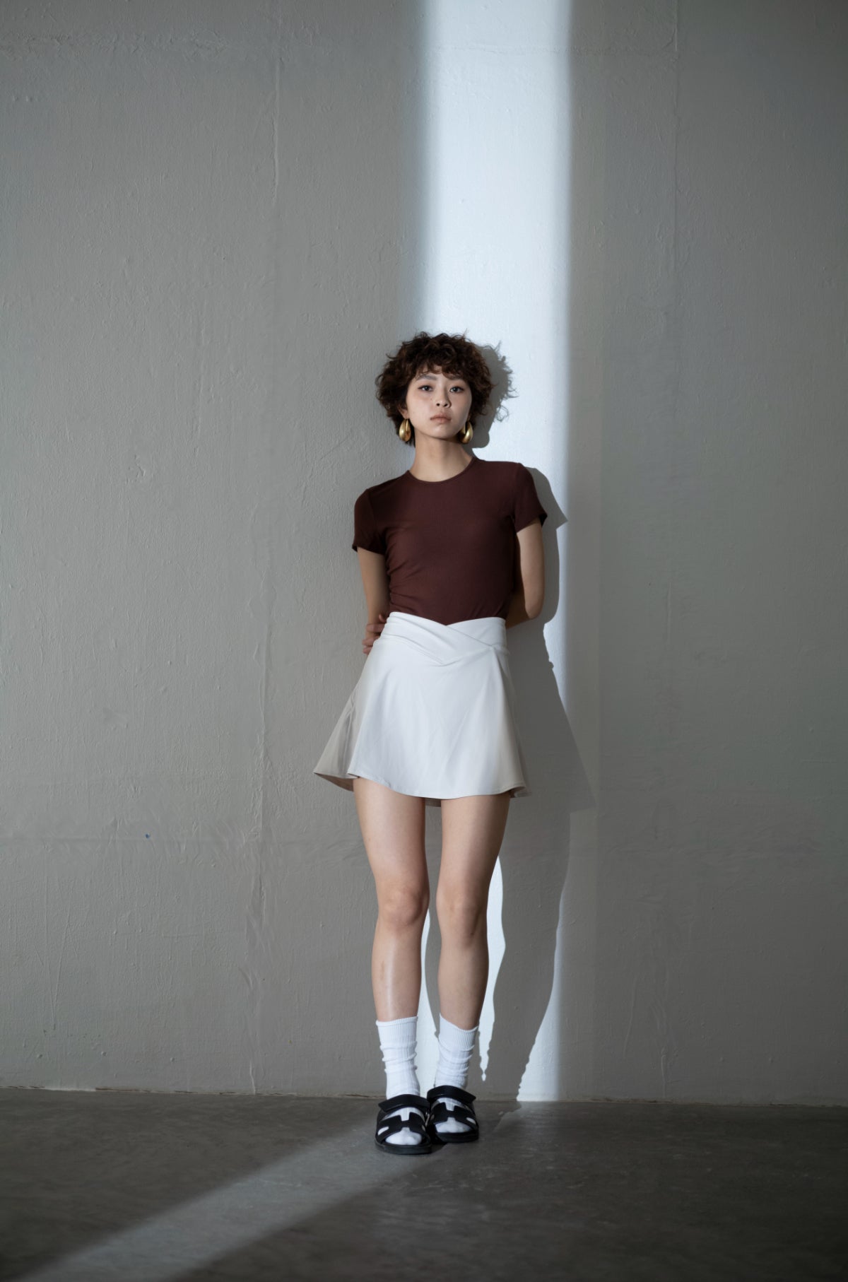 Twist Fit culottes Skirt