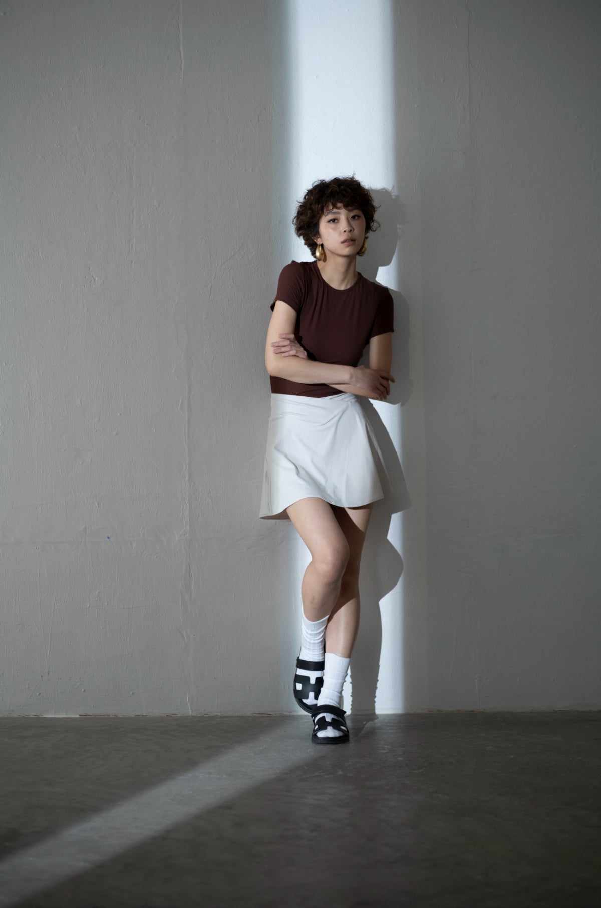 Twist Fit culottes Skirt