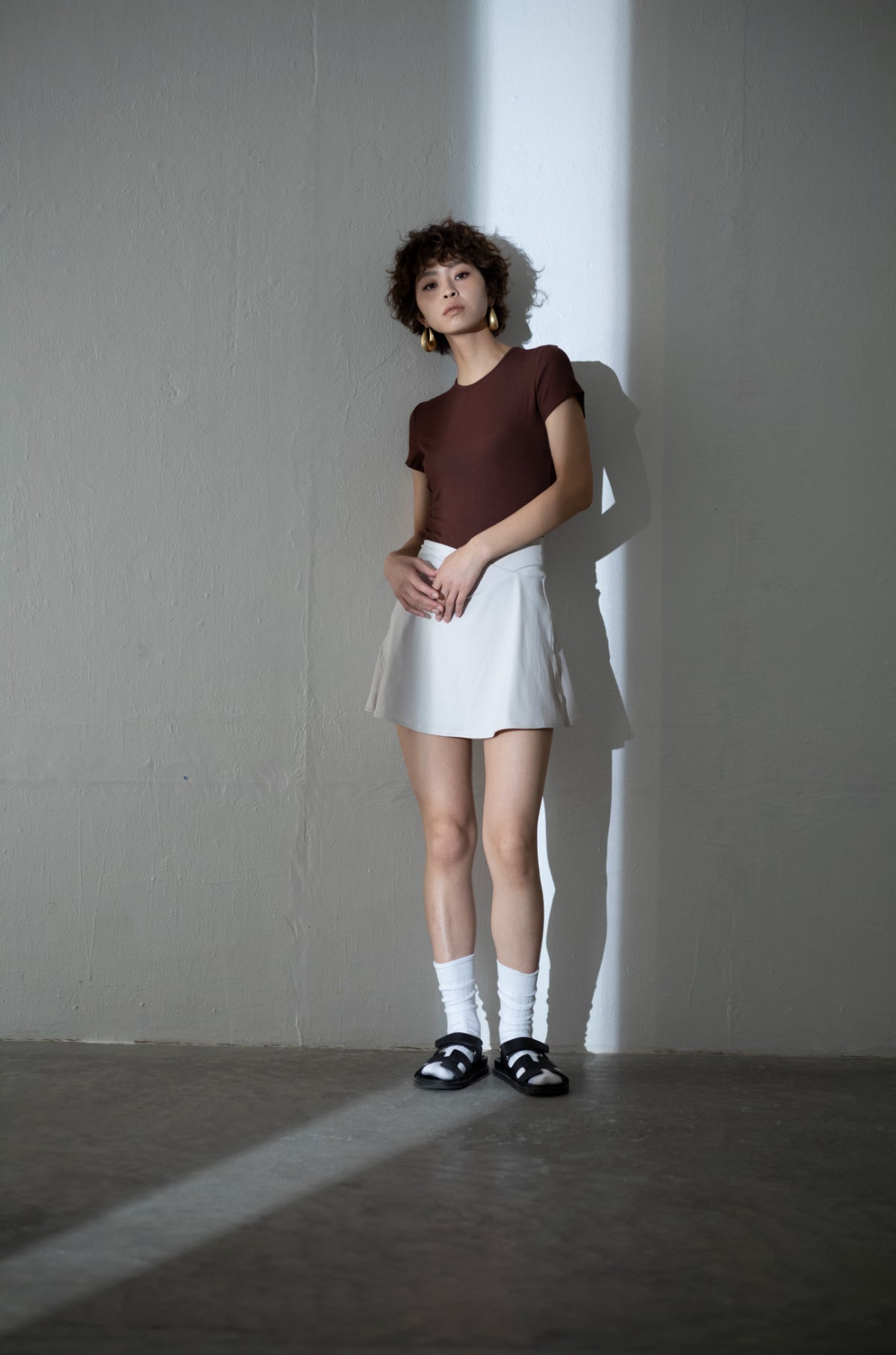 Twist Fit culottes Skirt