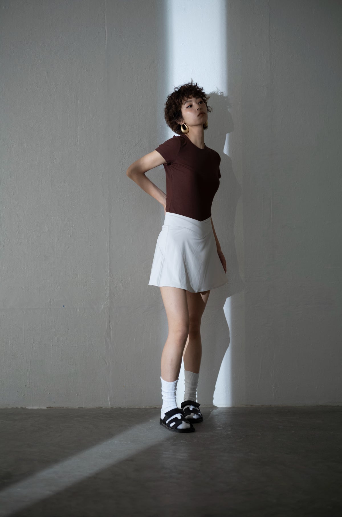 Twist Fit culottes Skirt