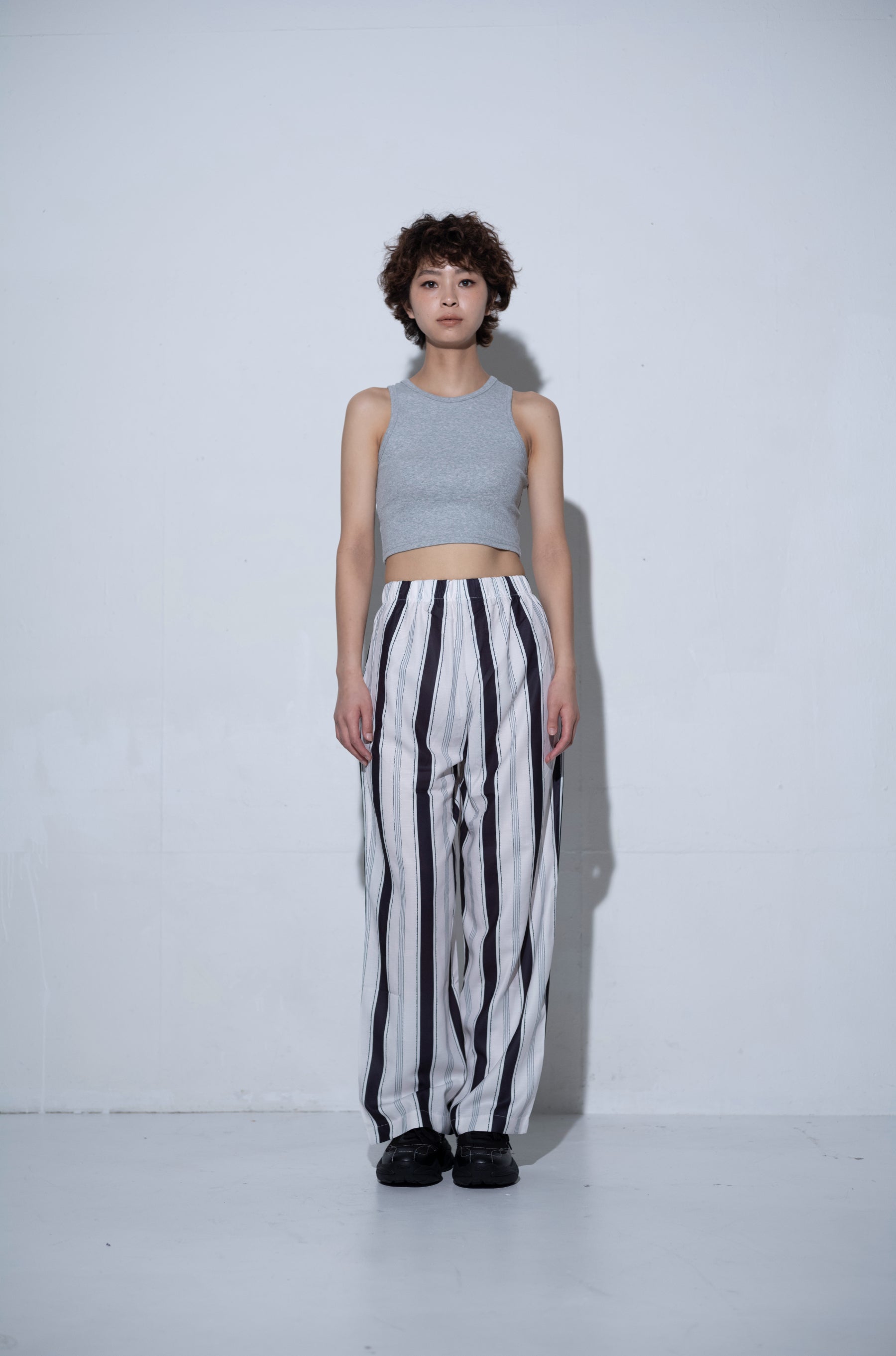 rib cropped tank
