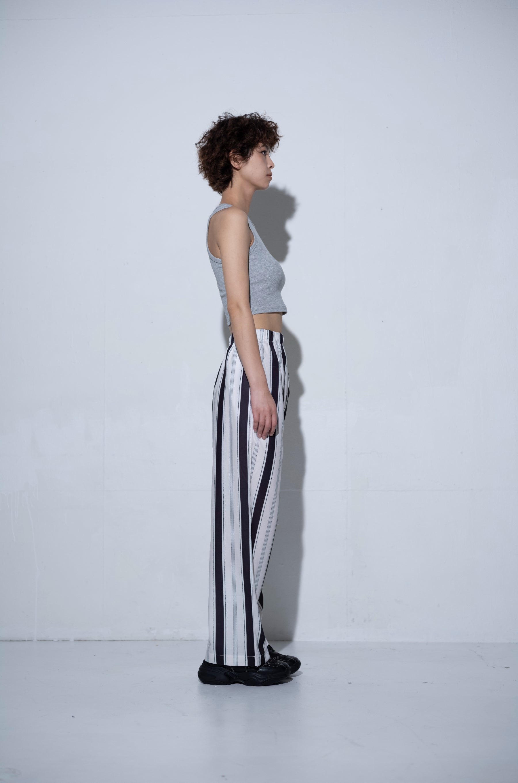rib cropped tank