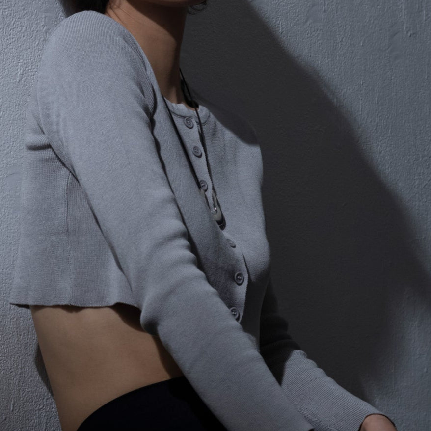 Cropped cardigan