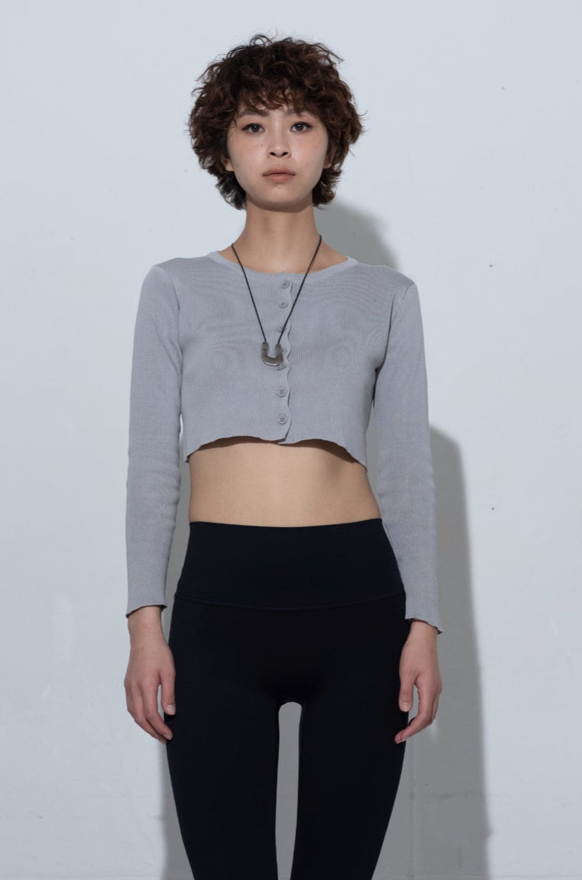 Cropped cardigan