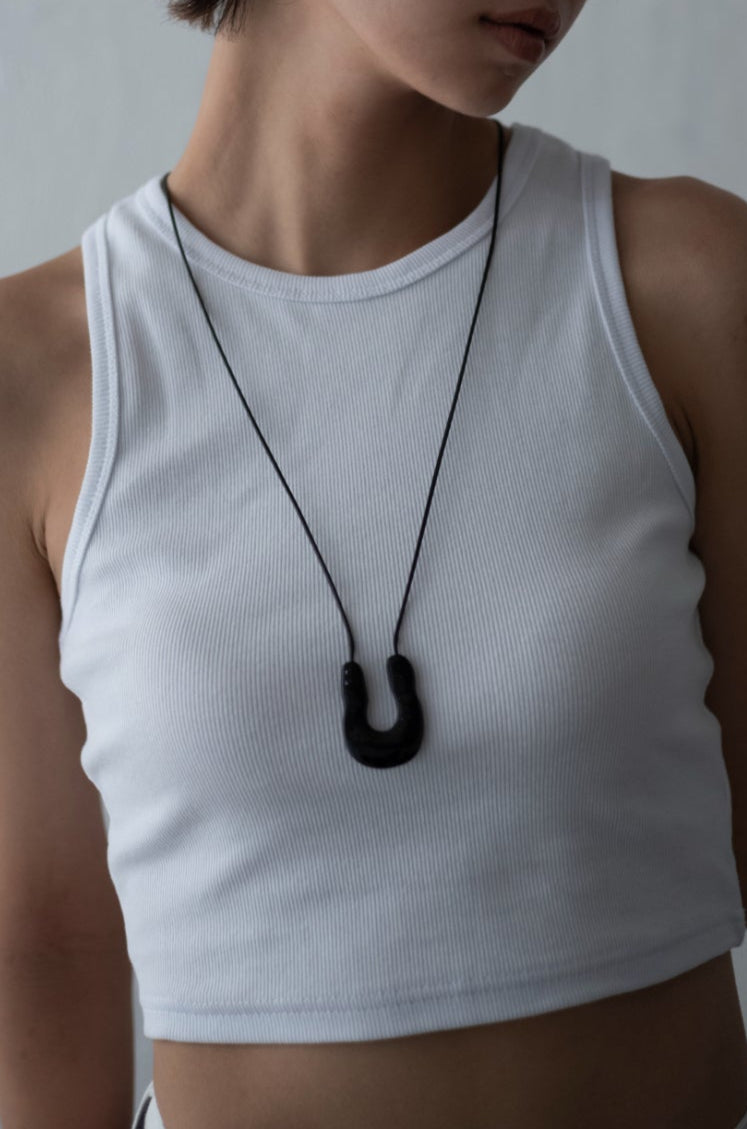 rib cropped tank