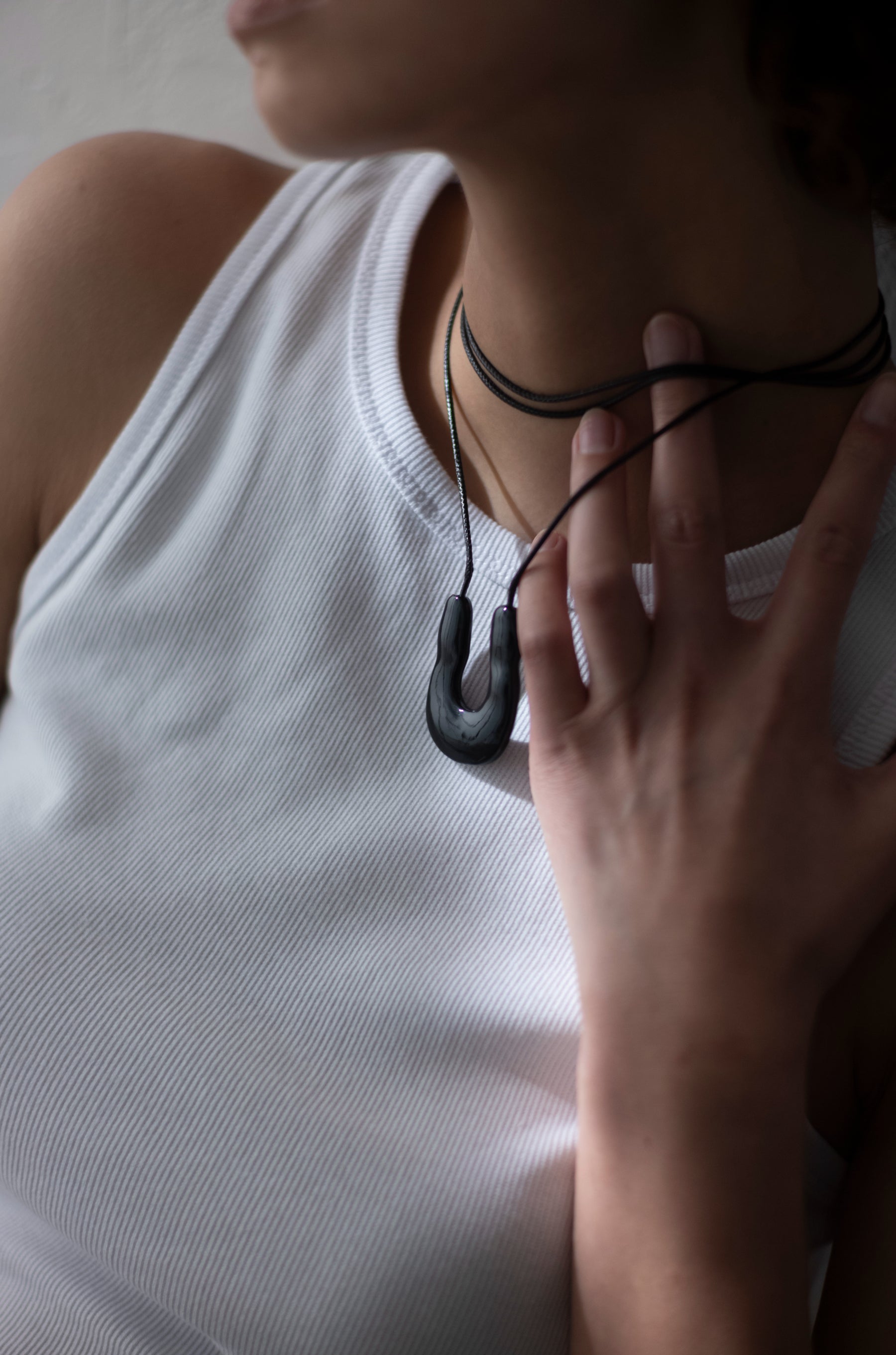 Molten Loop Necklace