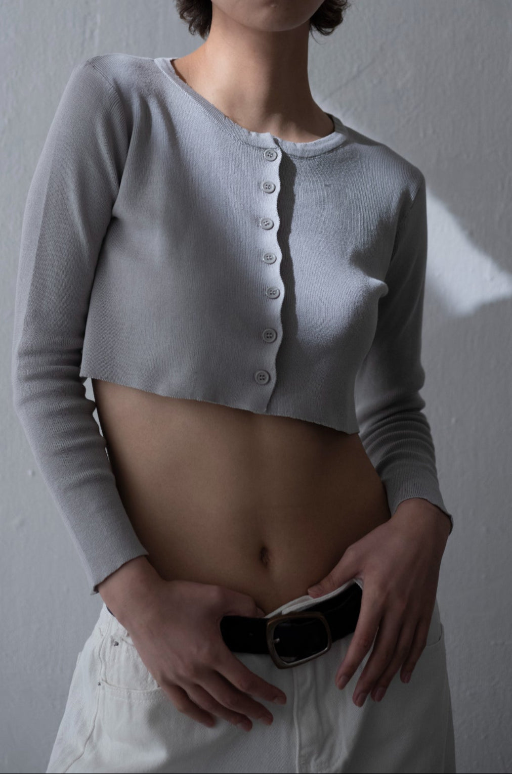 Cropped cardigan