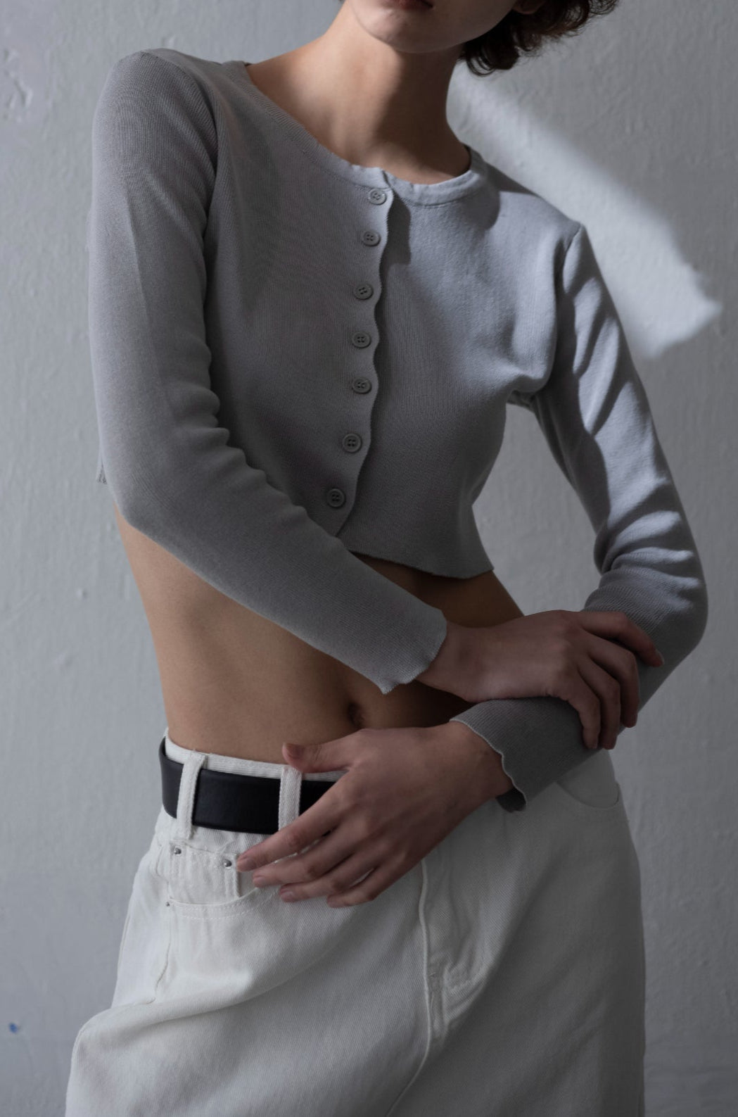 Cropped cardigan