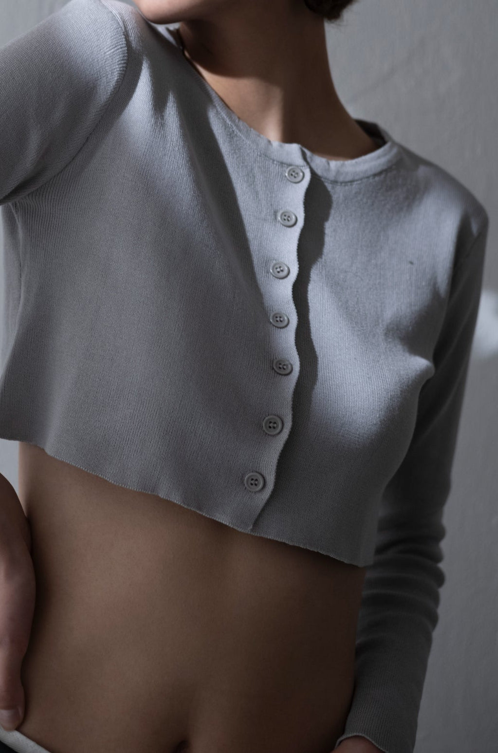 Cropped cardigan