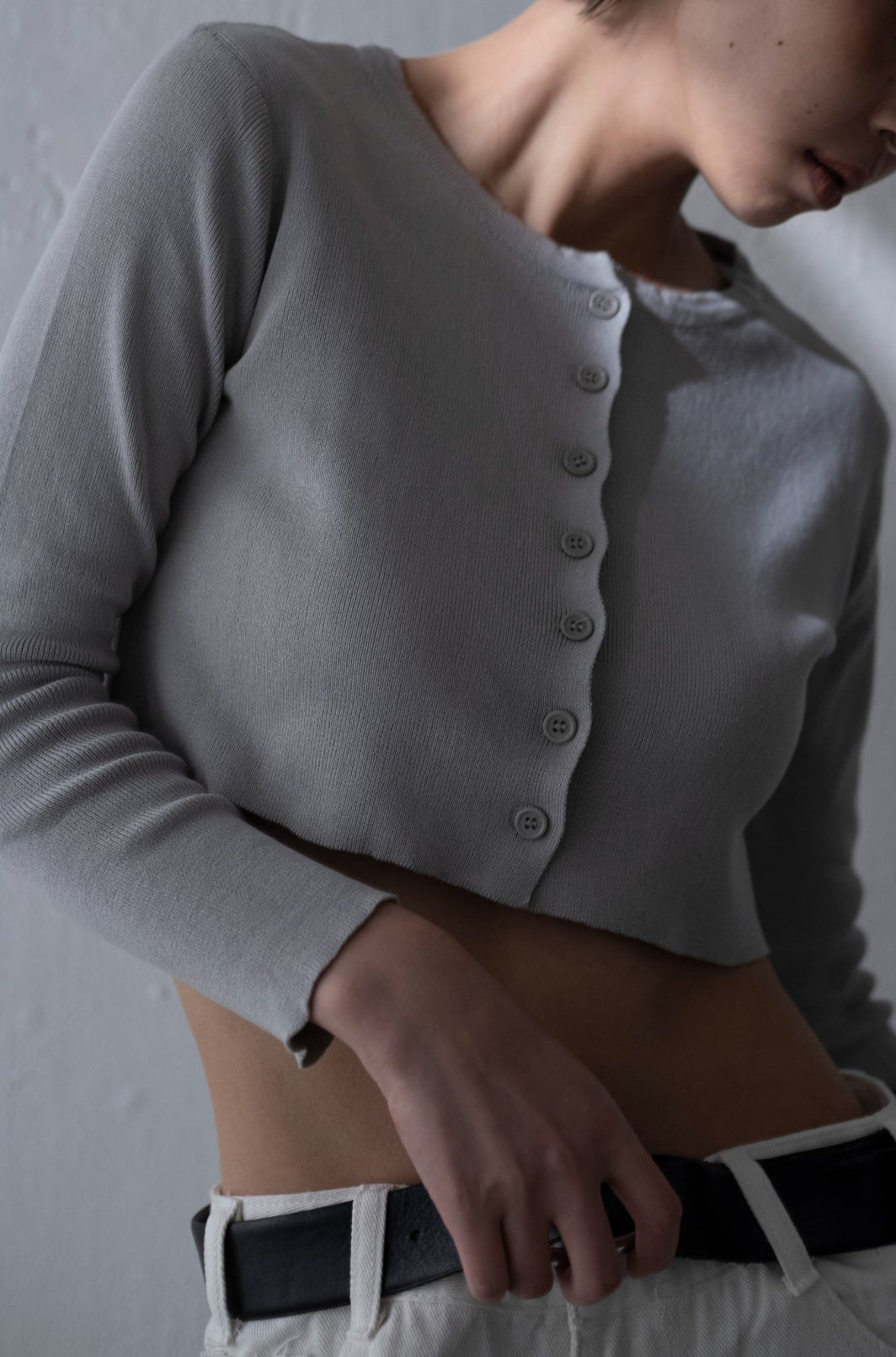 Cropped cardigan