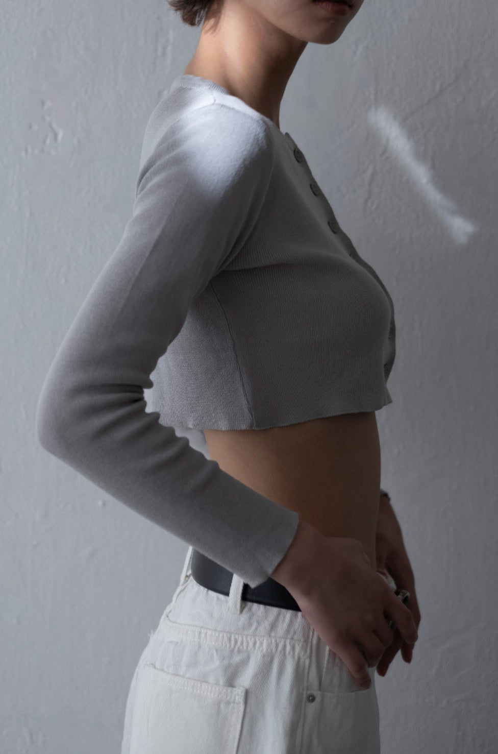 Cropped cardigan