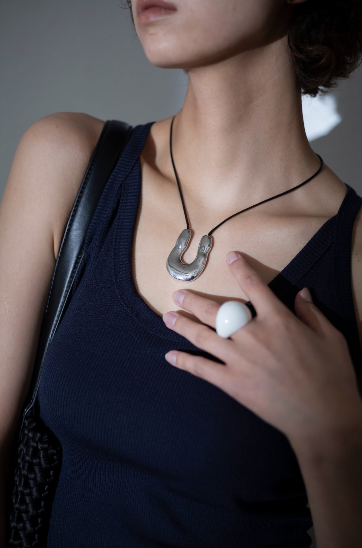 Molten Loop Necklace