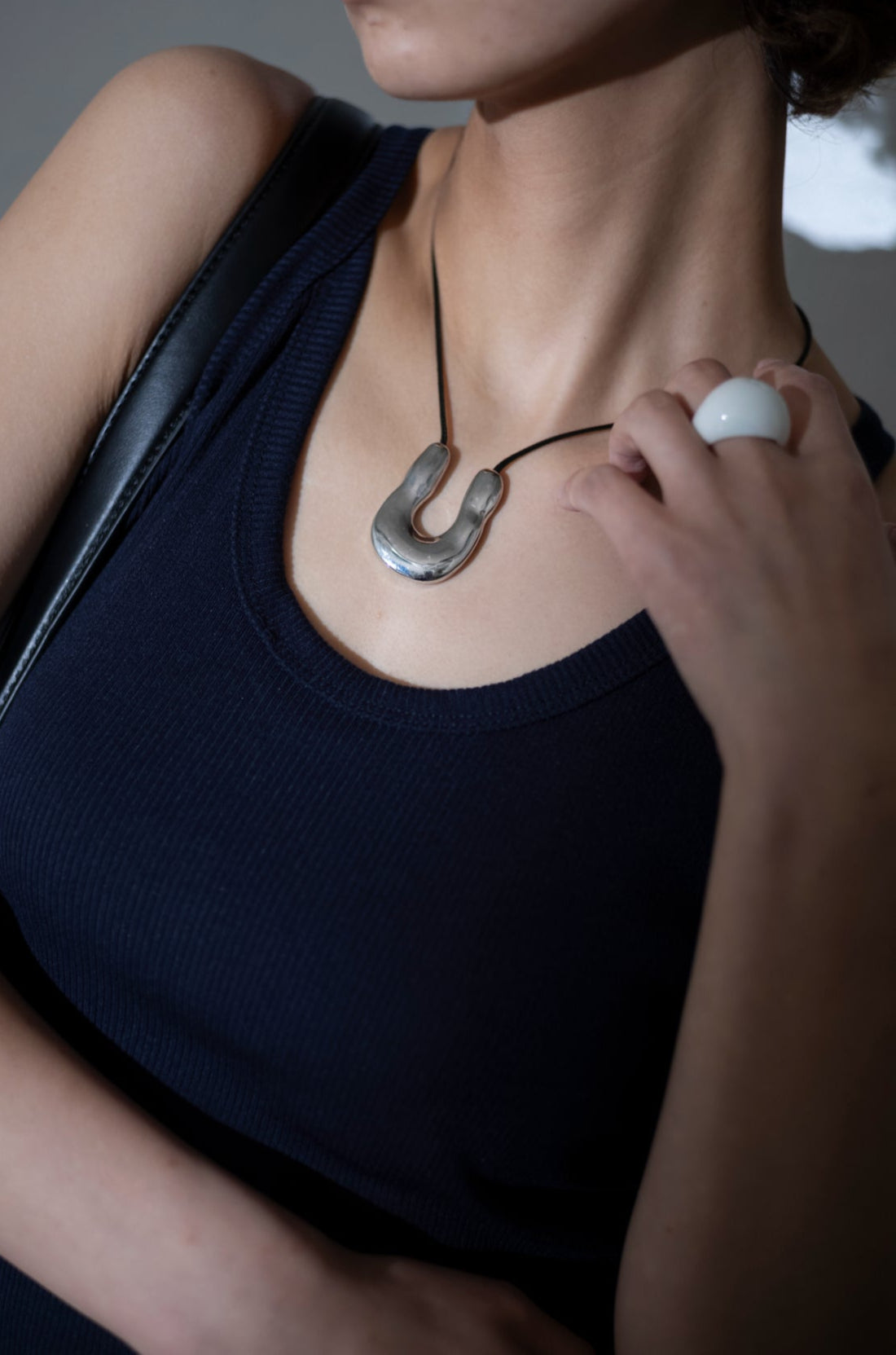 Molten Loop Necklace