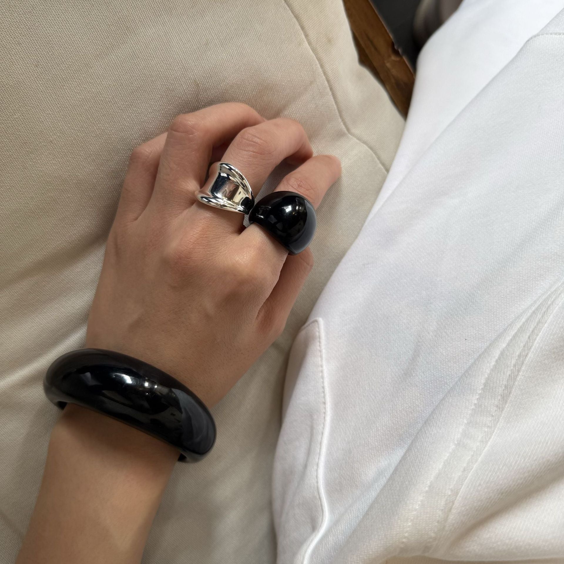 Molten Loop Necklace