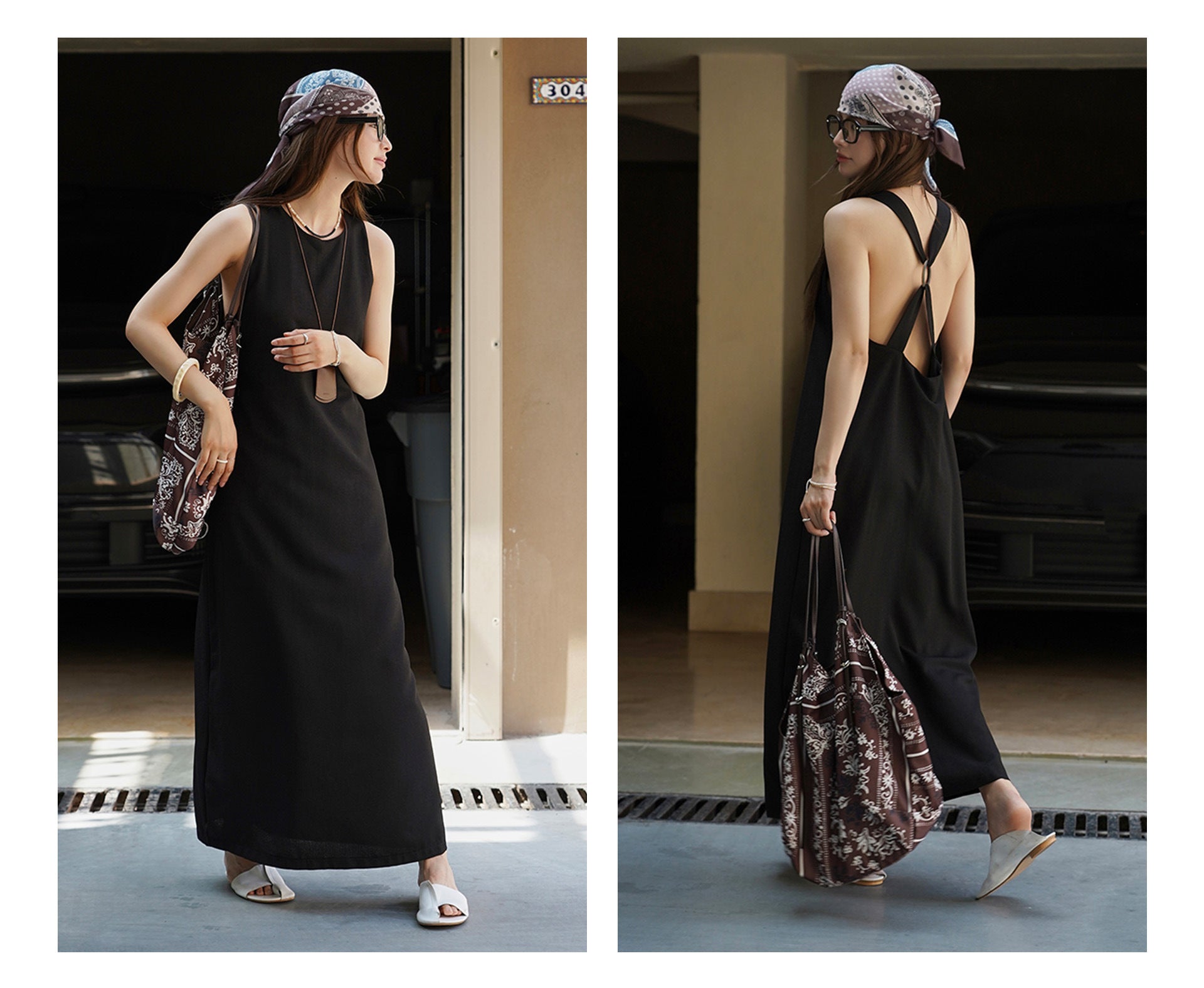 Back Ring Cross Dress