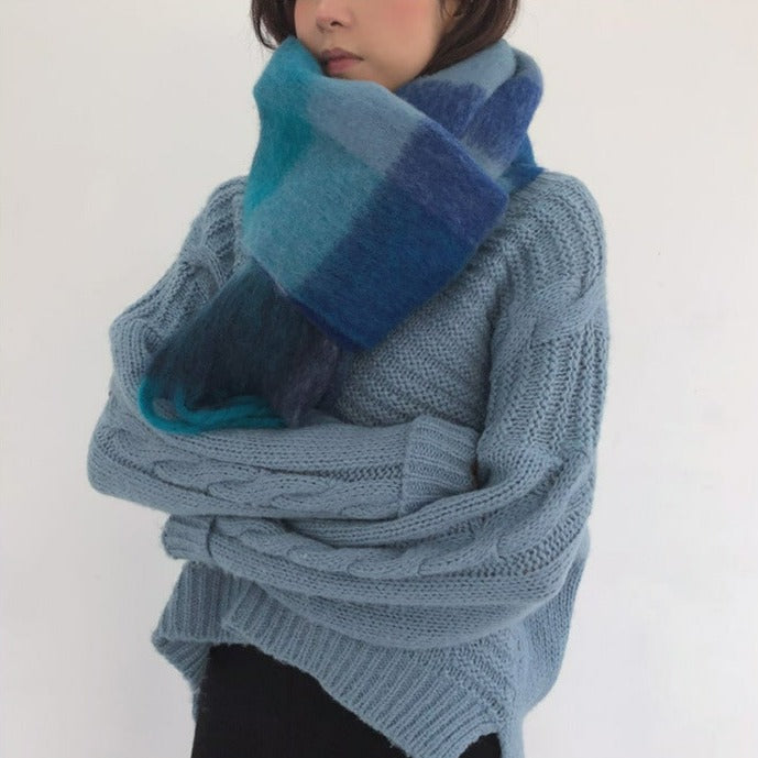 Multi-color scarf