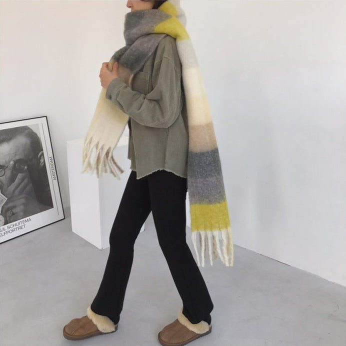 Multi-color scarf