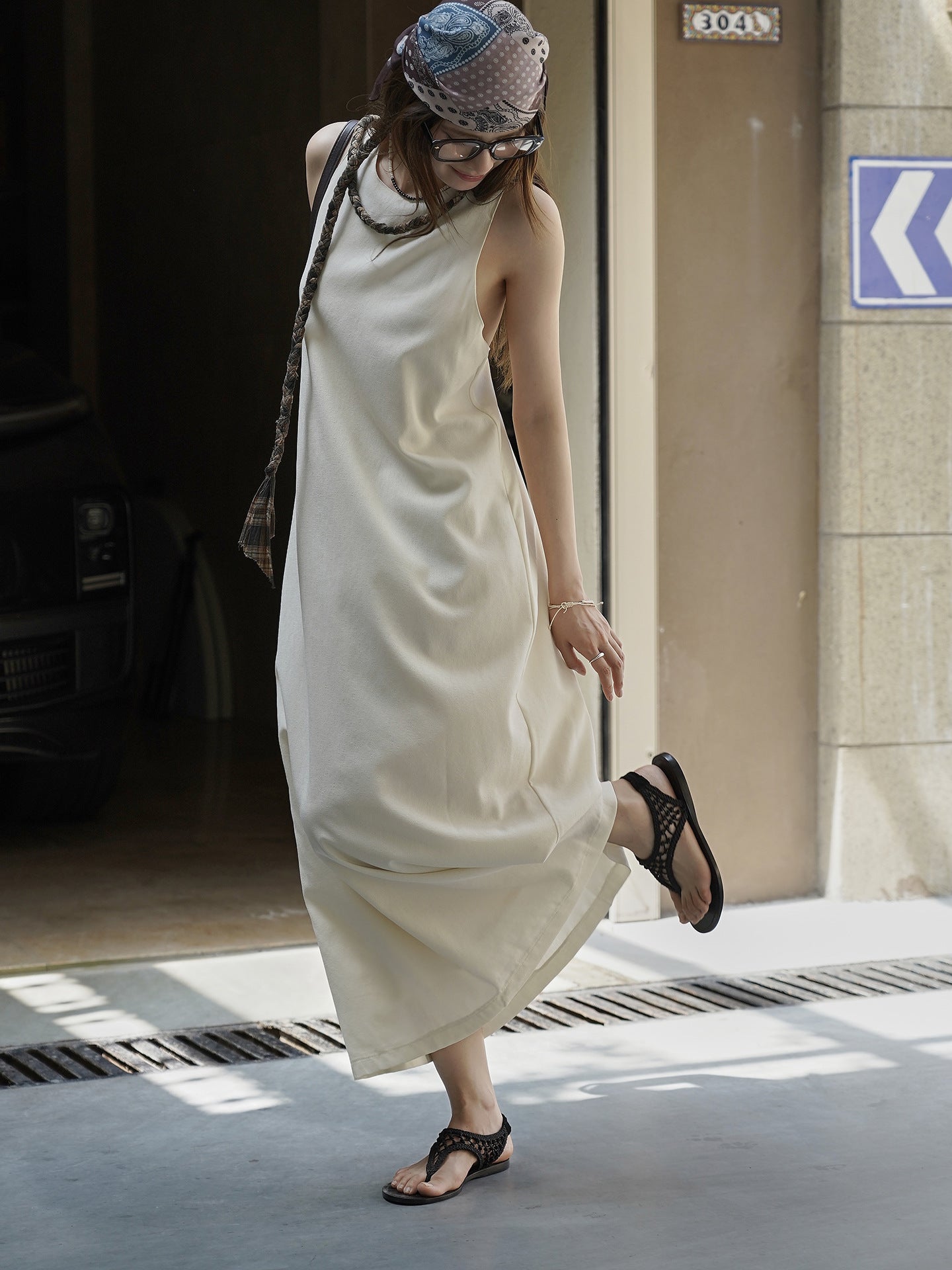 Back Ring Cross Dress