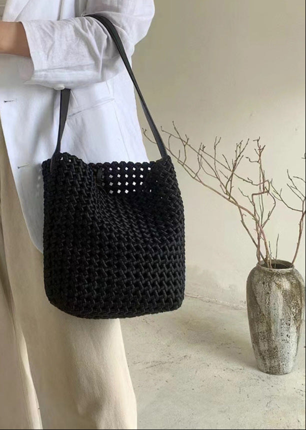 crochet bucket bag