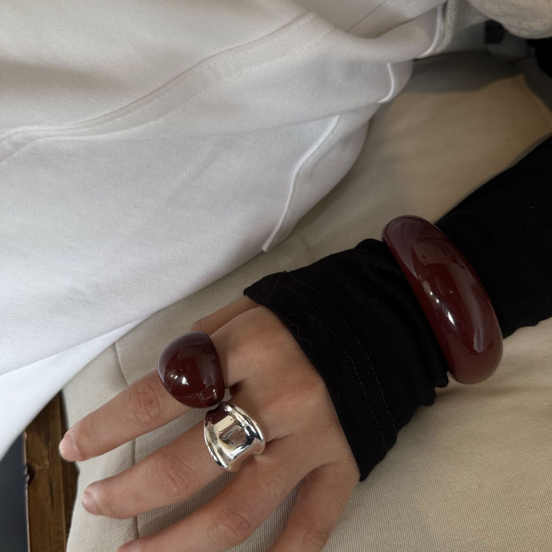 Molten Loop Necklace