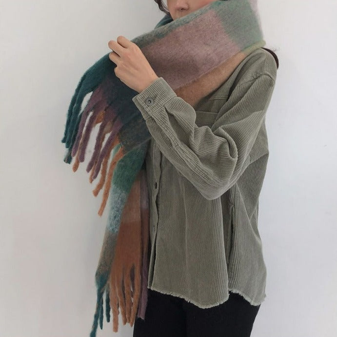 Multi-color scarf