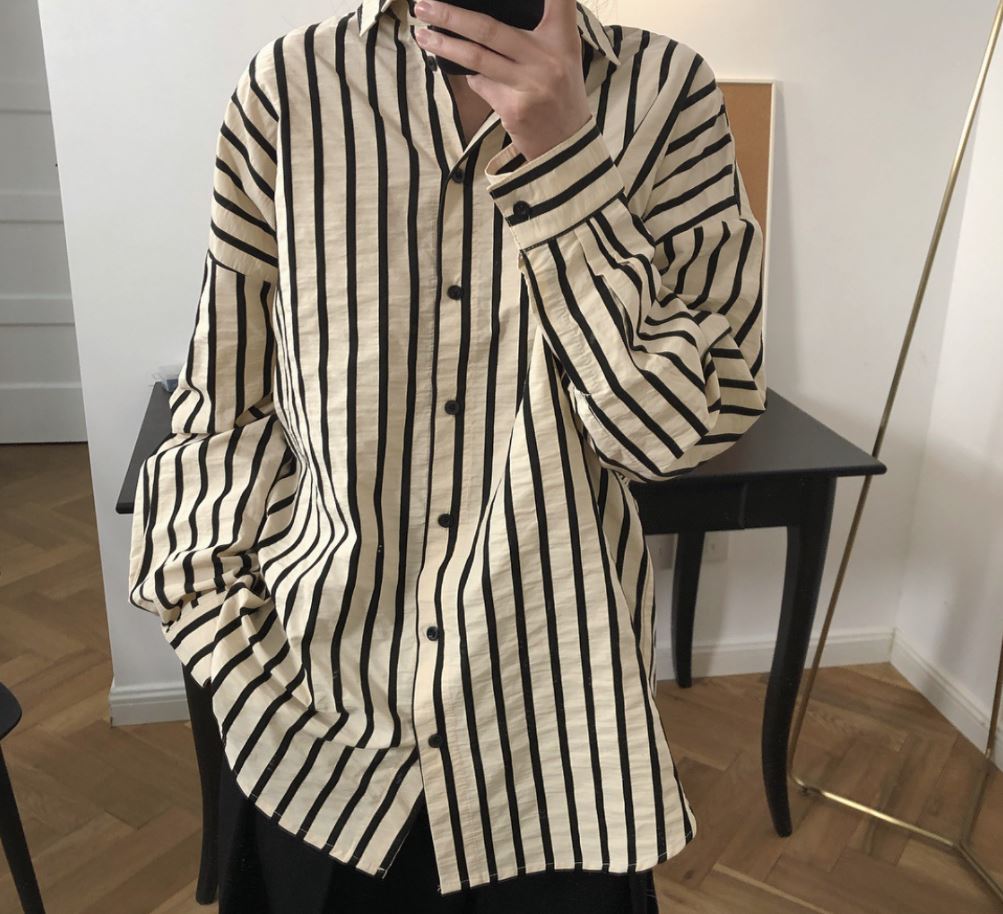 Heavy cotton stripe shirts