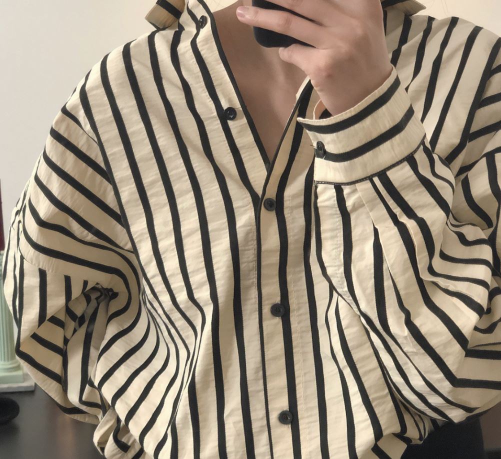 Heavy cotton stripe shirts