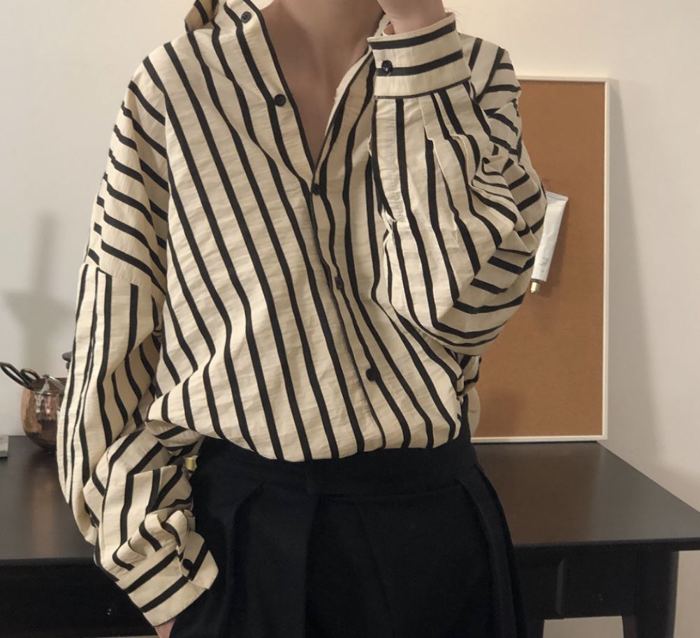 Heavy cotton stripe shirts