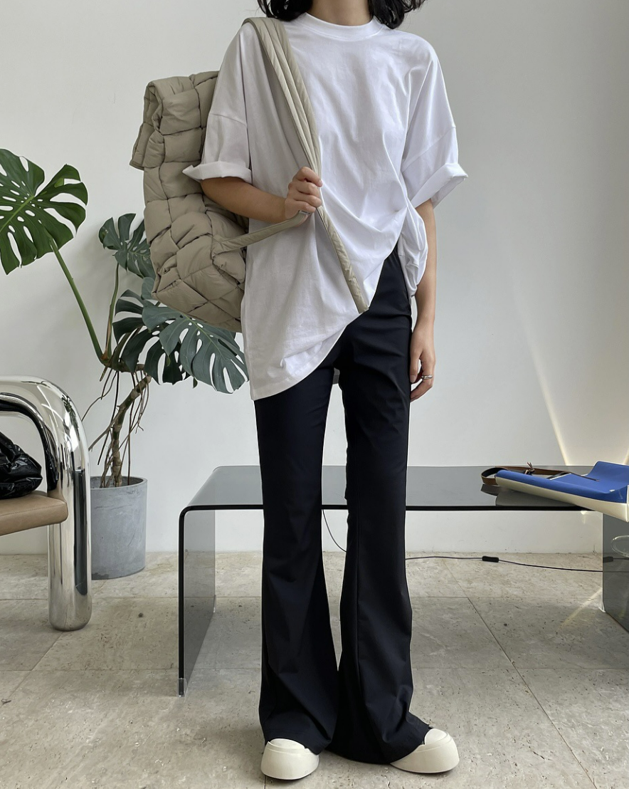 Stretch long pants